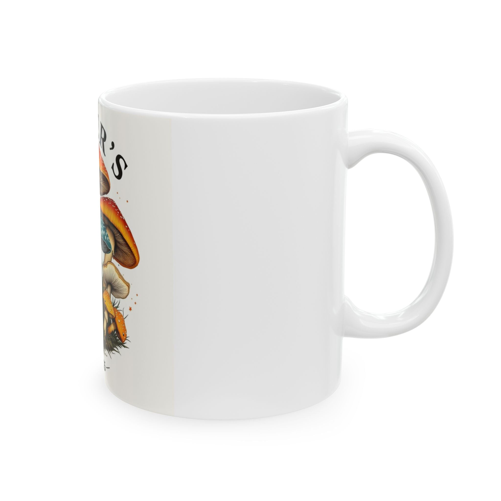 🌿 Piper’s Shroom Works Signature Mug – "Forest Family Edition" 🍄