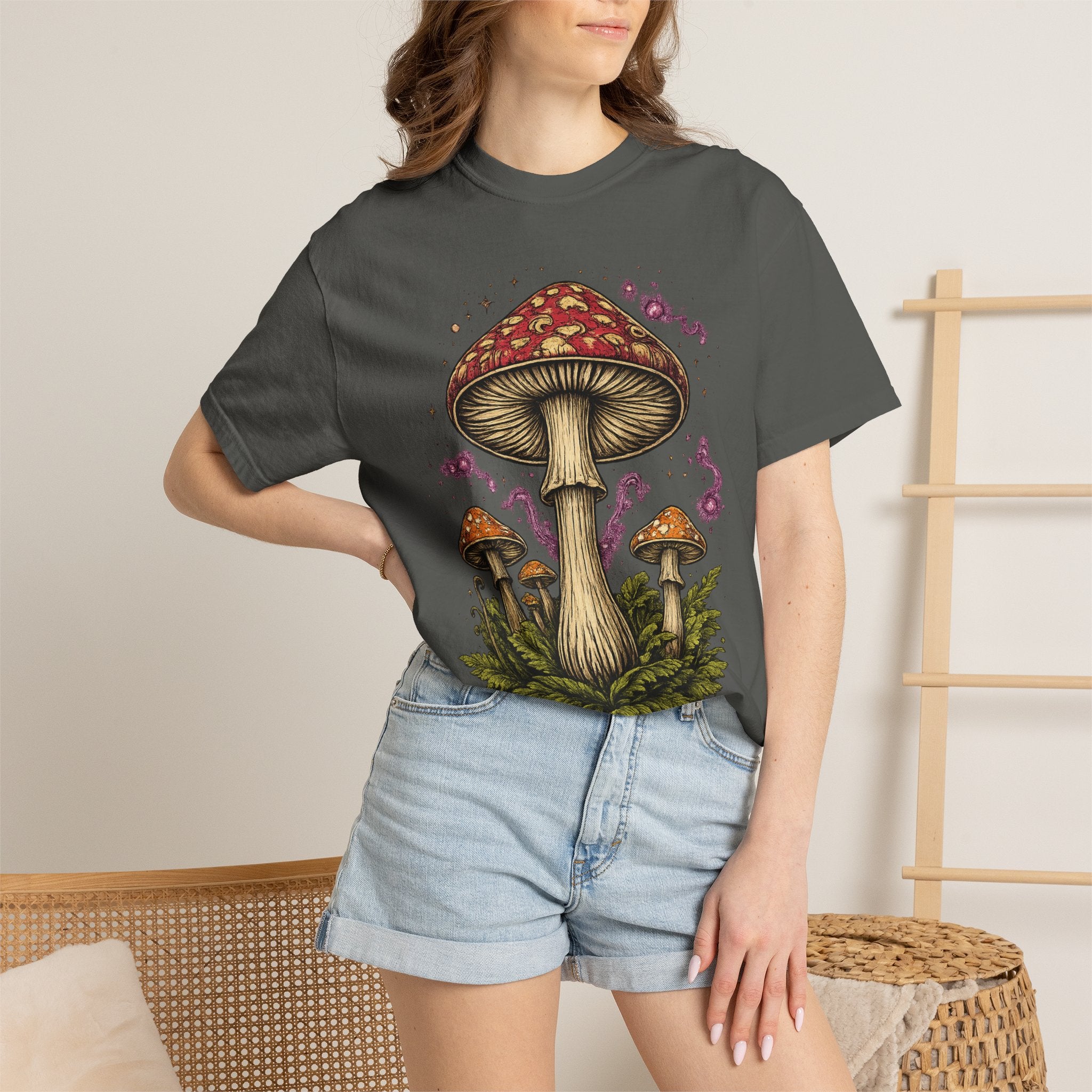 Mushroom Graphic T-Shirt