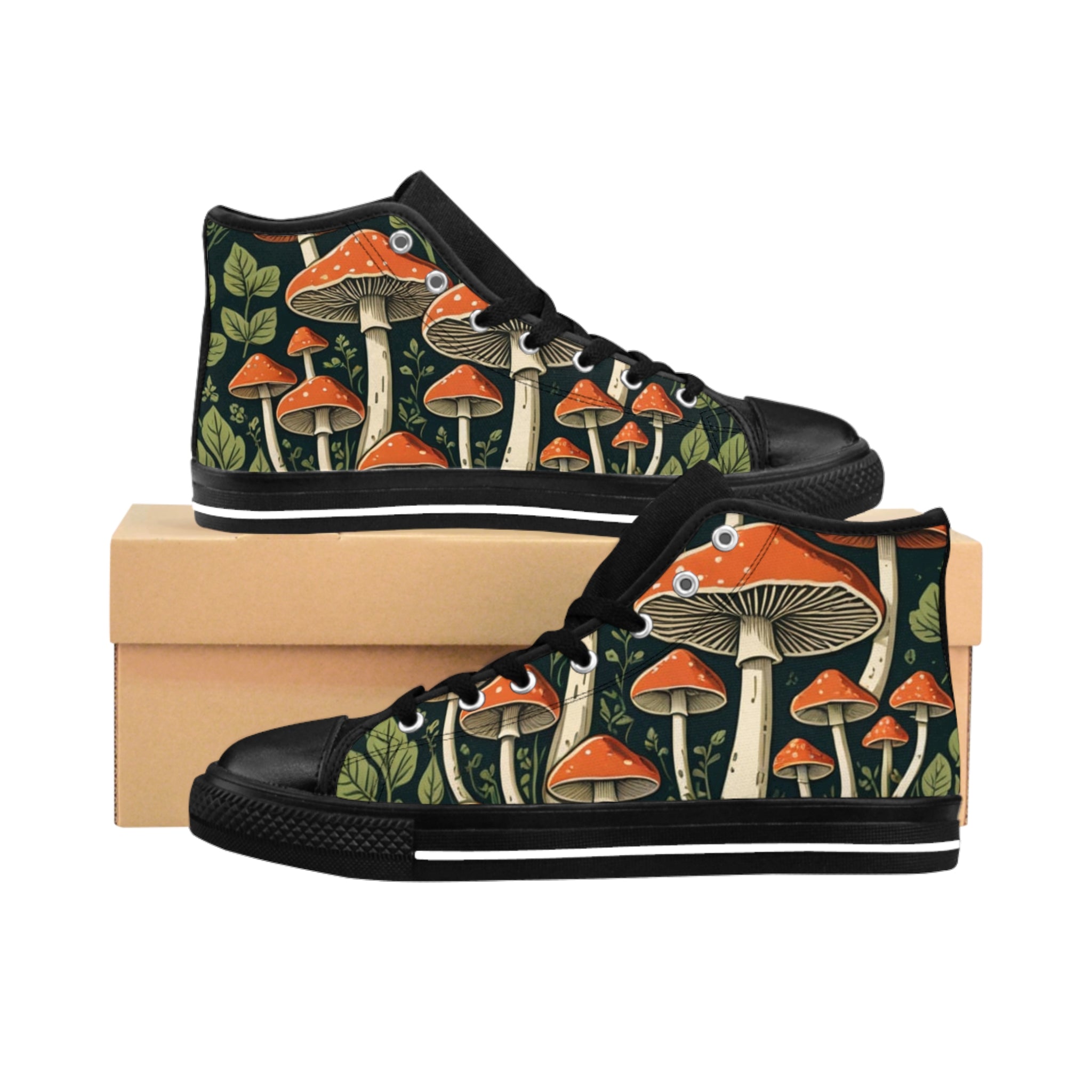 🍄 Rooted in Style – Forest Floor High-Tops 🌿