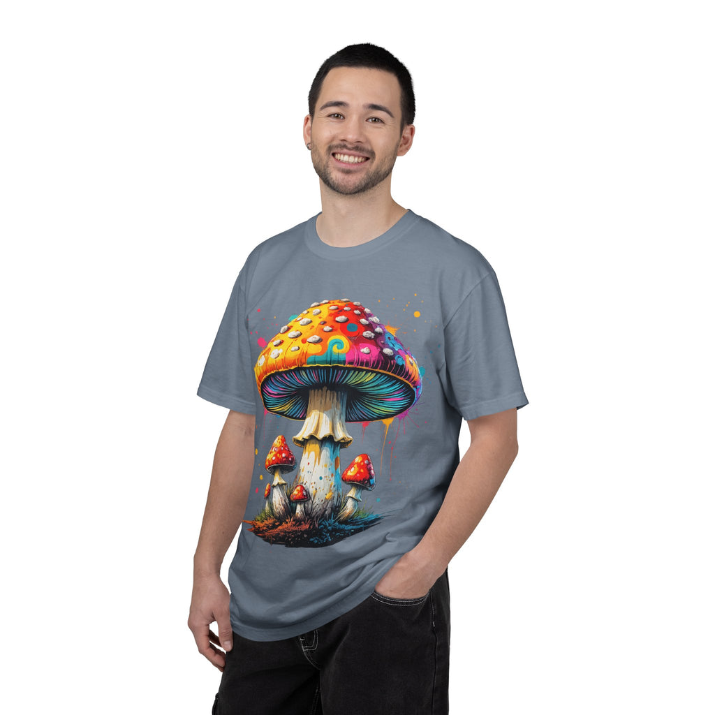 Lake Oswego Mushroom T-Shirt — Vintage Nature & Psychedelic Fungi Design