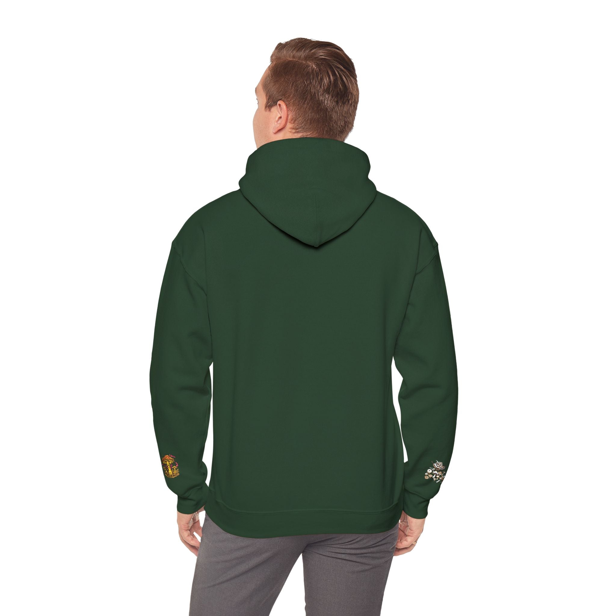 Mushroom Grove Hoodie – Whimsical Autumn Forest Mushroom Sweatshirt