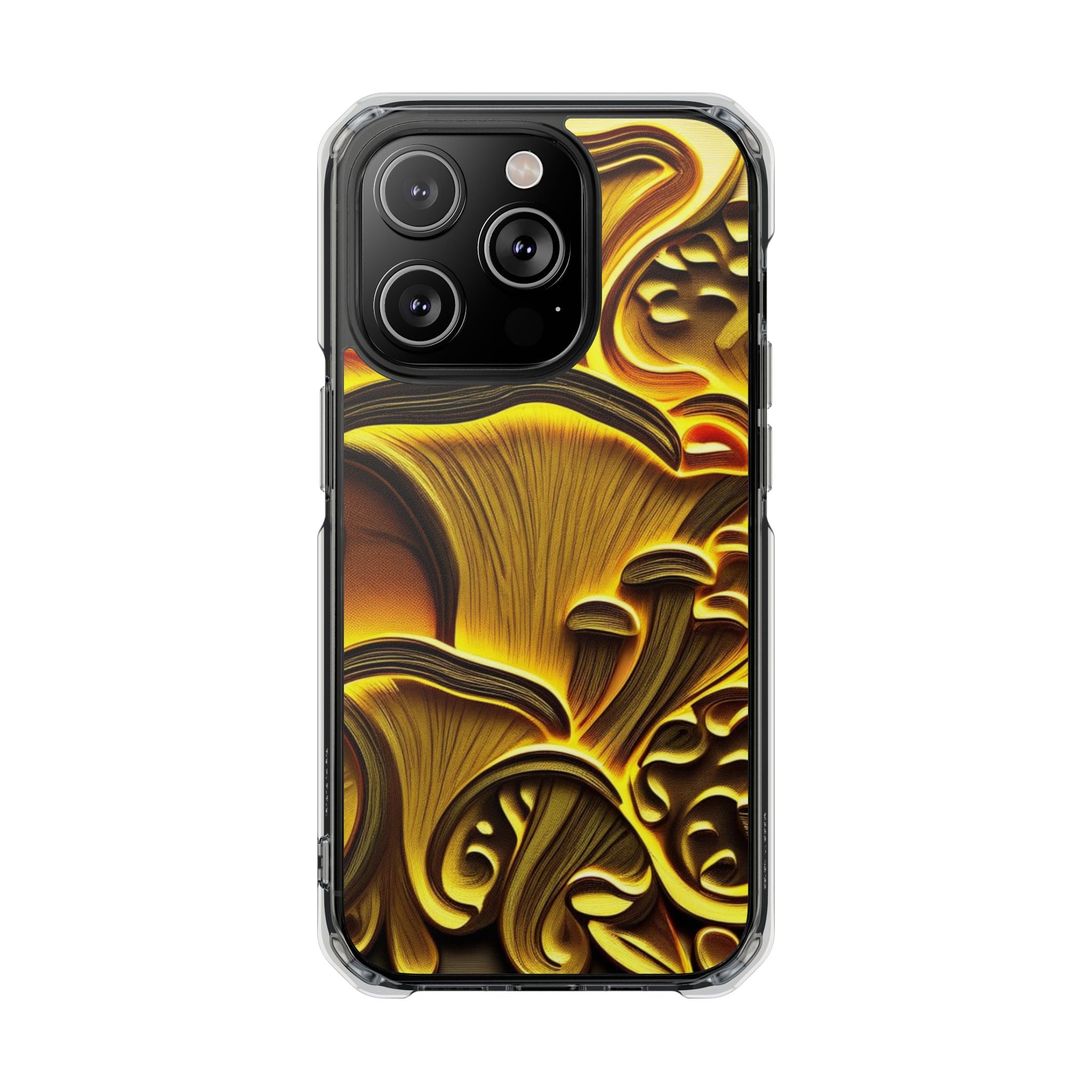 📱Golden Fungi Phone Case – Forest Glow Edition🍄✨📱