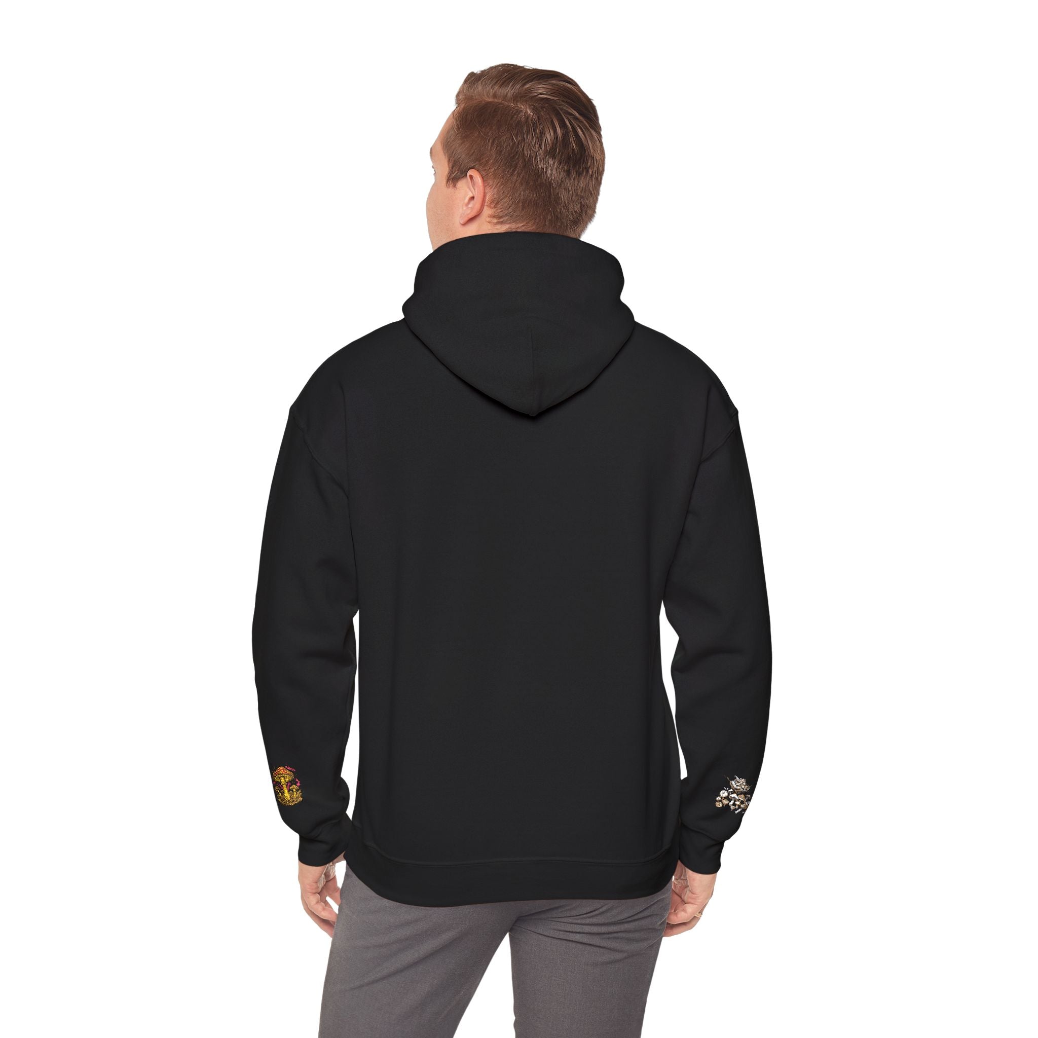 Mushroom Grove Hoodie – Whimsical Autumn Forest Mushroom Sweatshirt