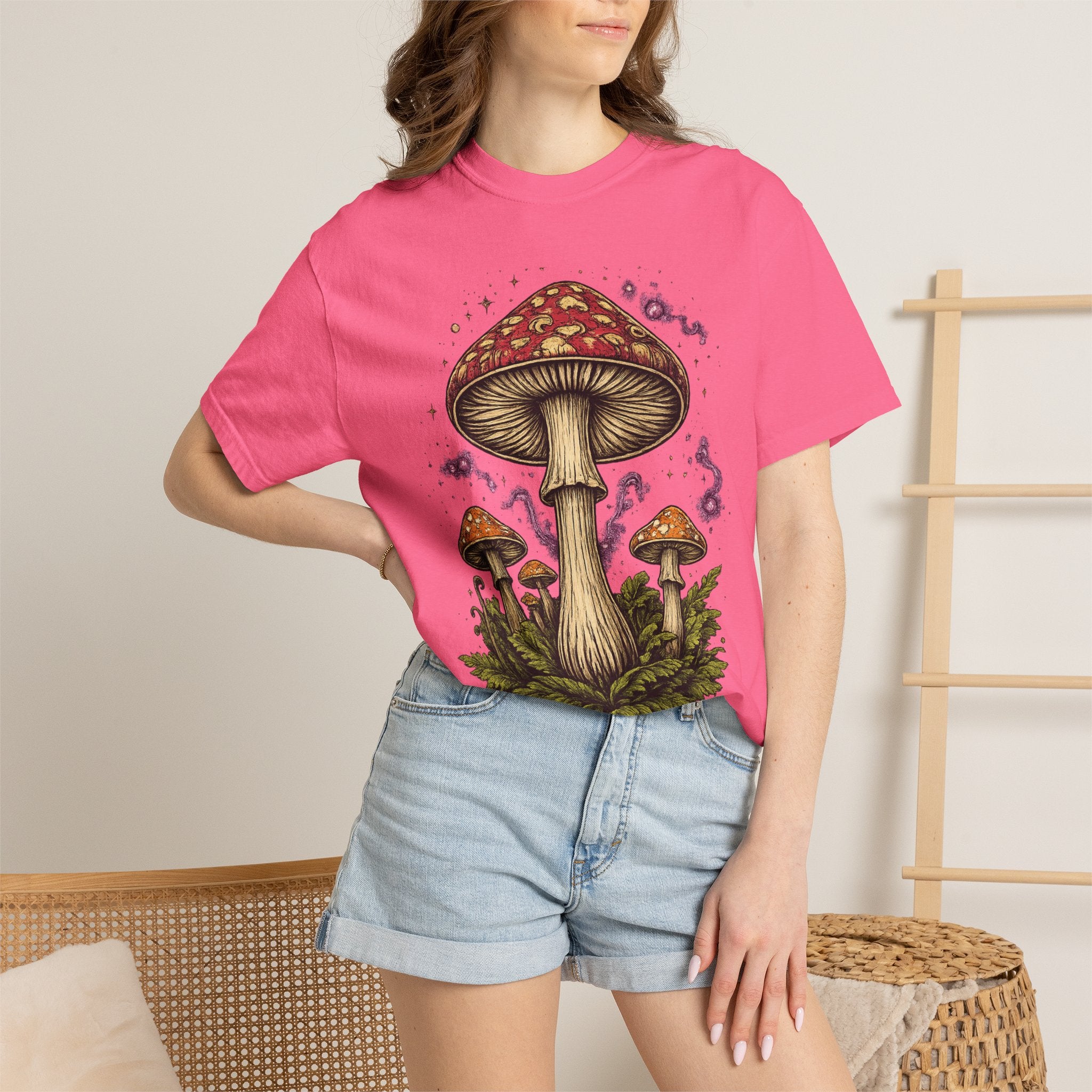 Mushroom Graphic T-Shirt