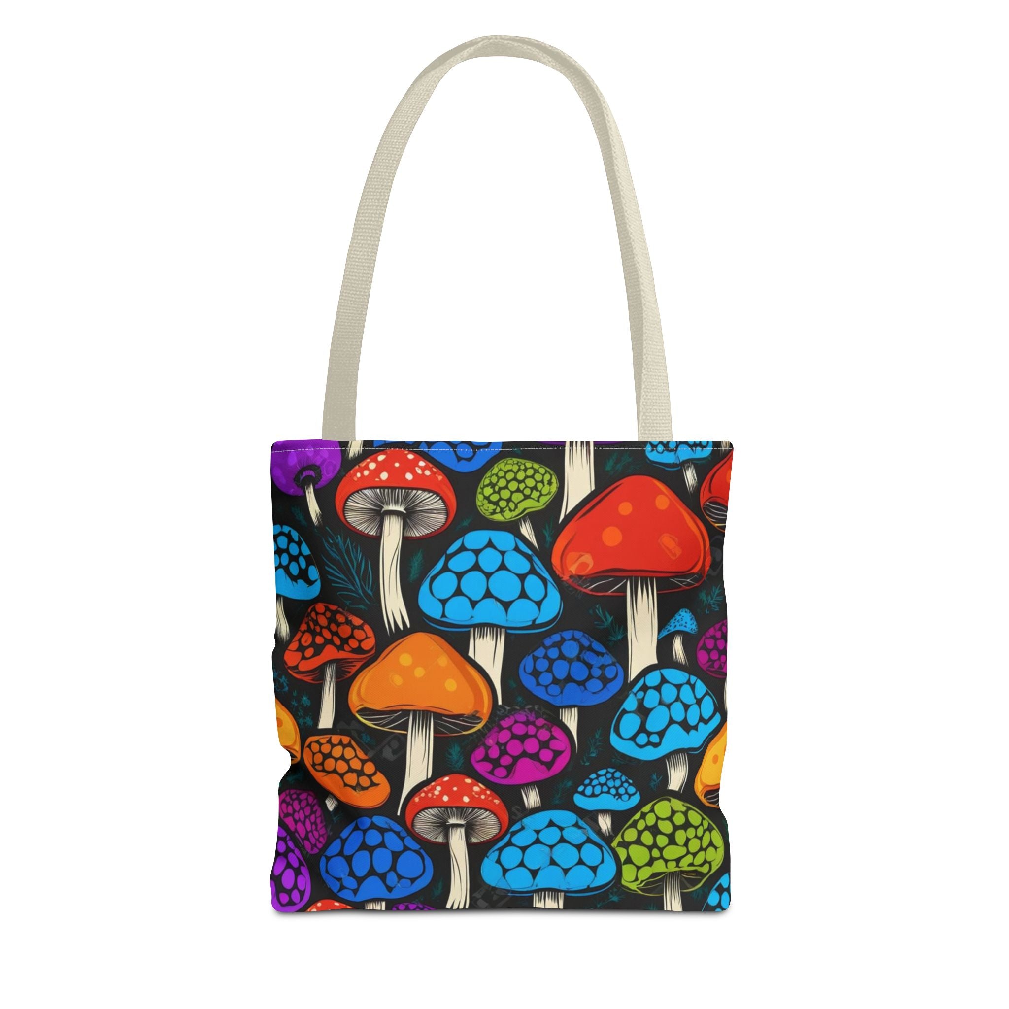 🌈 Color Pop Mushroom Tote – Carry Bold, Live Bright 🍄👜