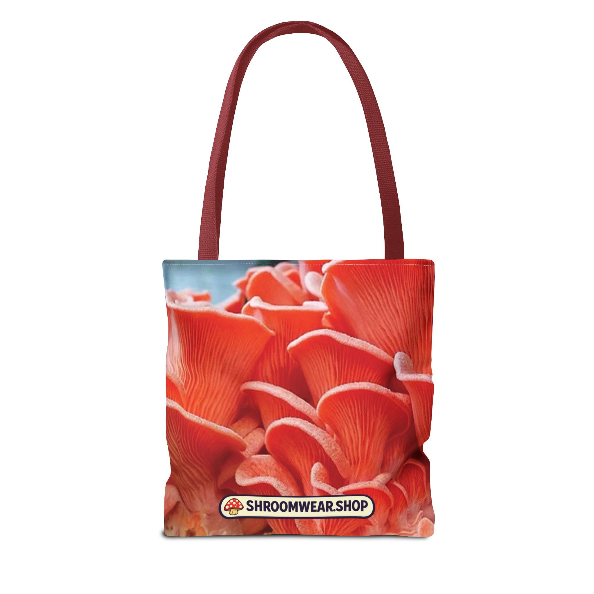 Bag: Mushroom Print Tote Bag – All-Over-Print Canvas Tote