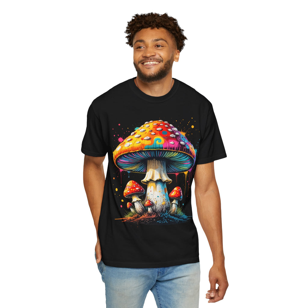 Lake Oswego Mushroom T-Shirt — Vintage Nature & Psychedelic Fungi Design