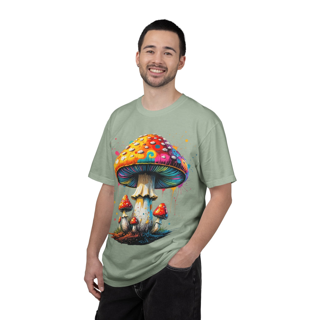 Lake Oswego Mushroom T-Shirt — Vintage Nature & Psychedelic Fungi Design