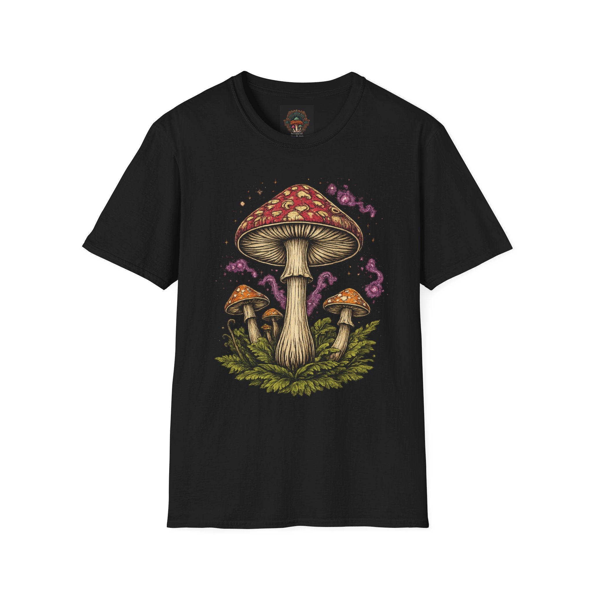 Mushroom Magic T-Shirt — Vintage Red Toadstool Illustration