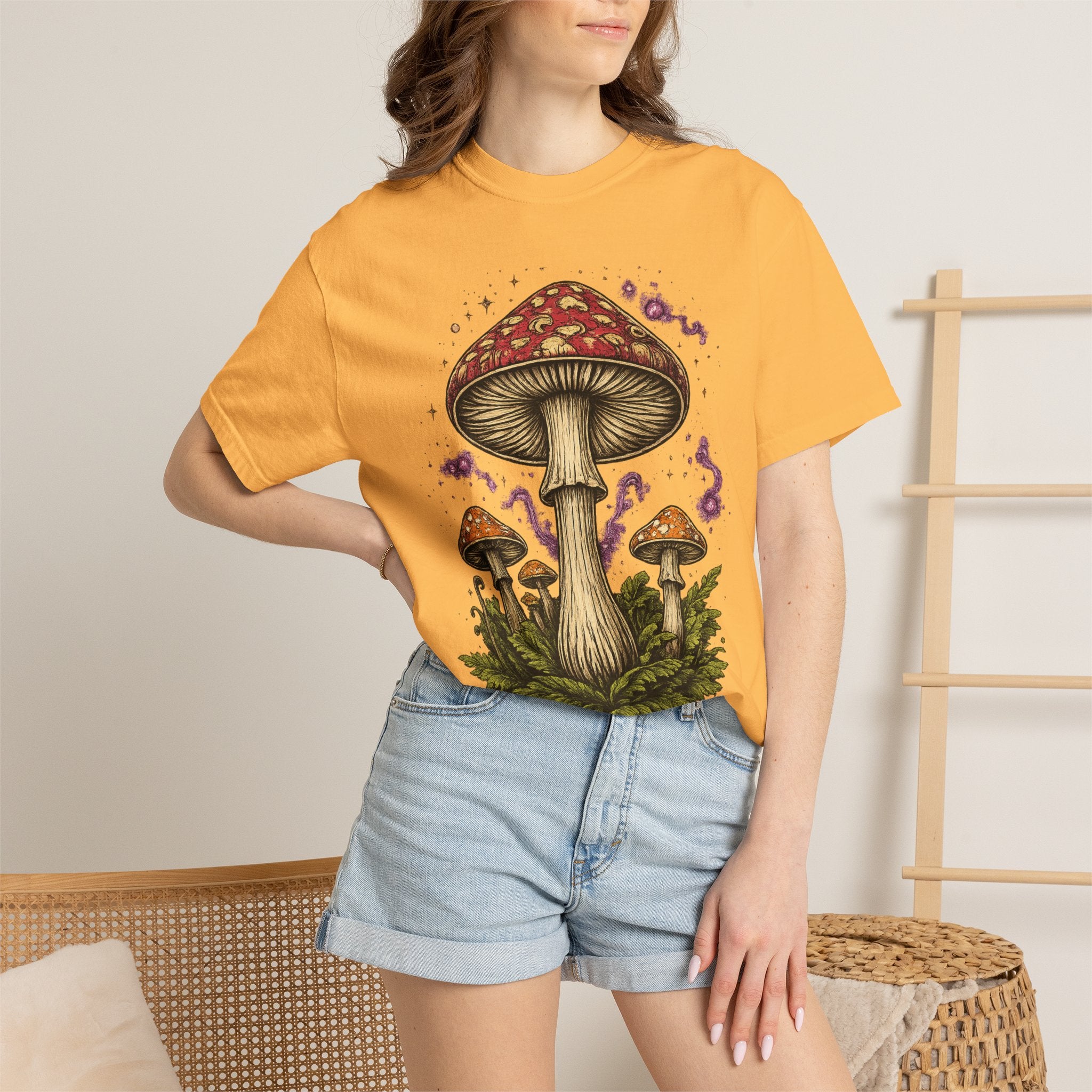 Mushroom Graphic T-Shirt