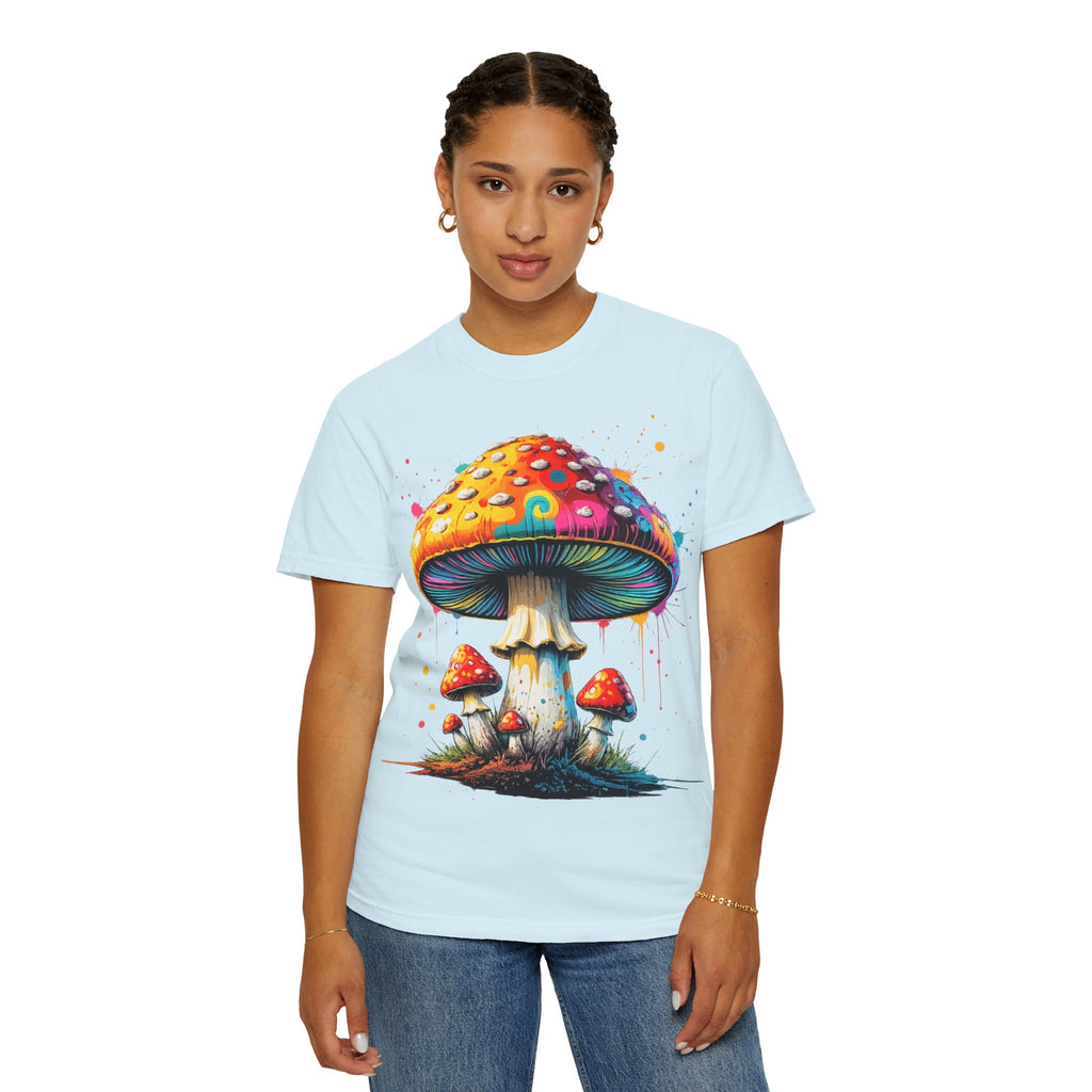 Lake Oswego Mushroom T-Shirt — Vintage Nature & Psychedelic Fungi Design