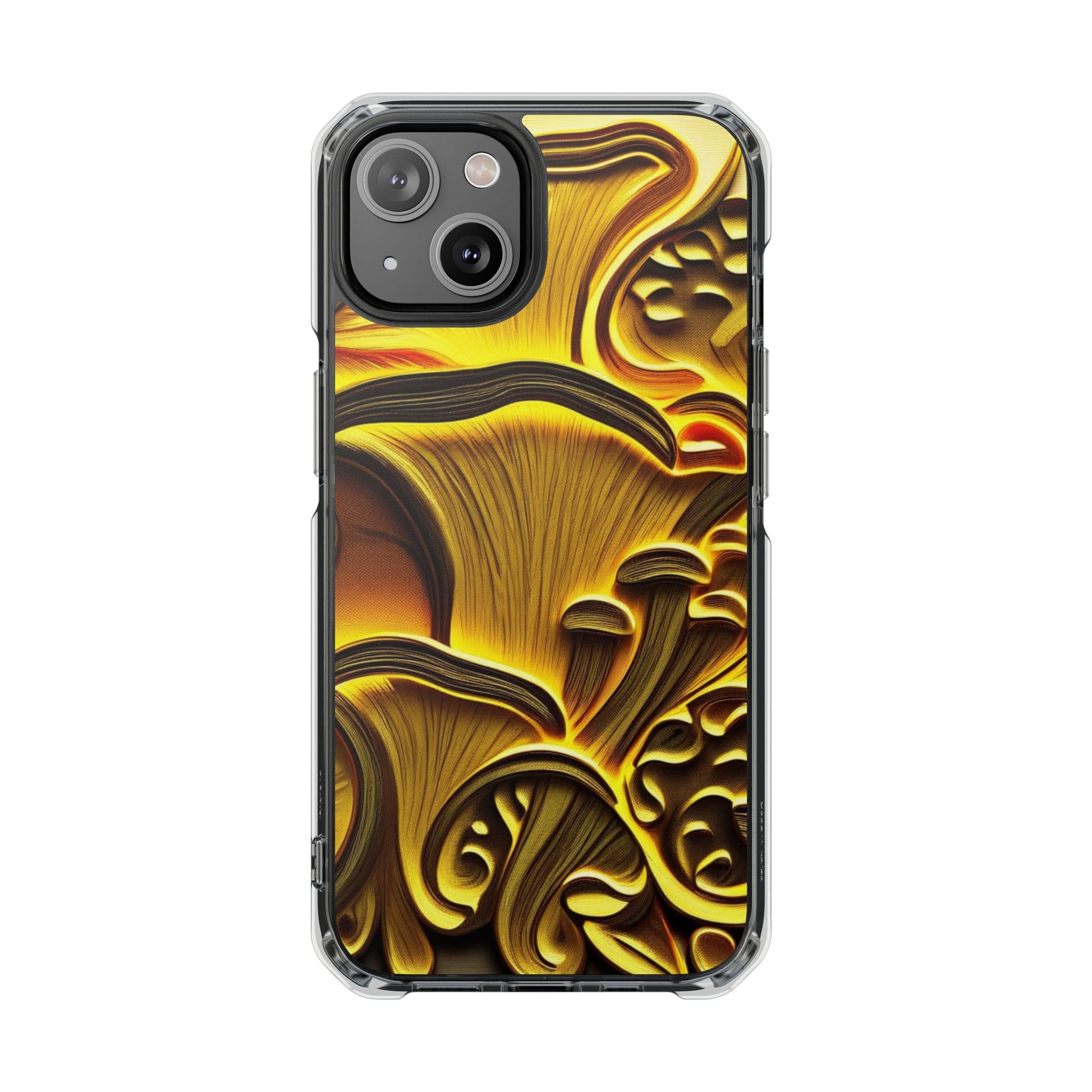 📱Golden Fungi Phone Case – Forest Glow Edition🍄✨📱