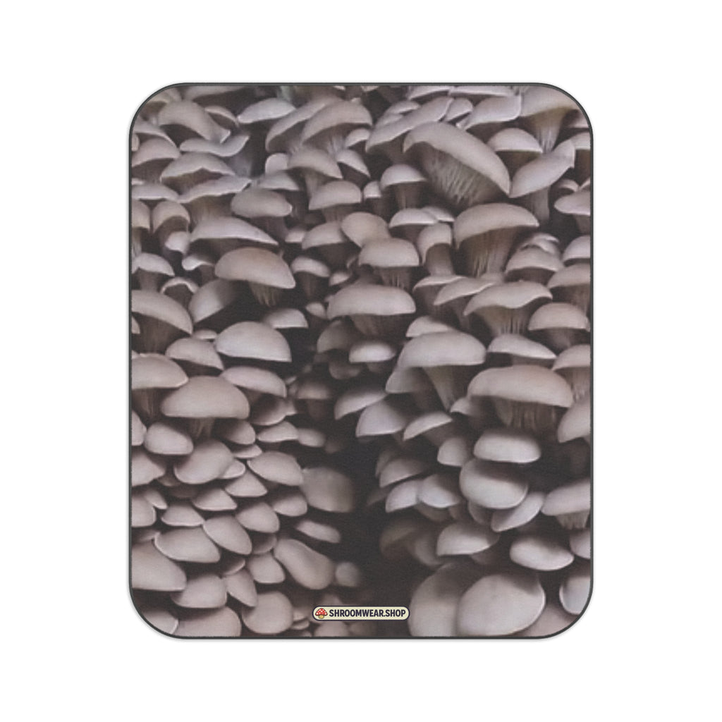 Mushroom Pattern Picnic Blanket — Forest Fungi Outdoor Picnic Mat