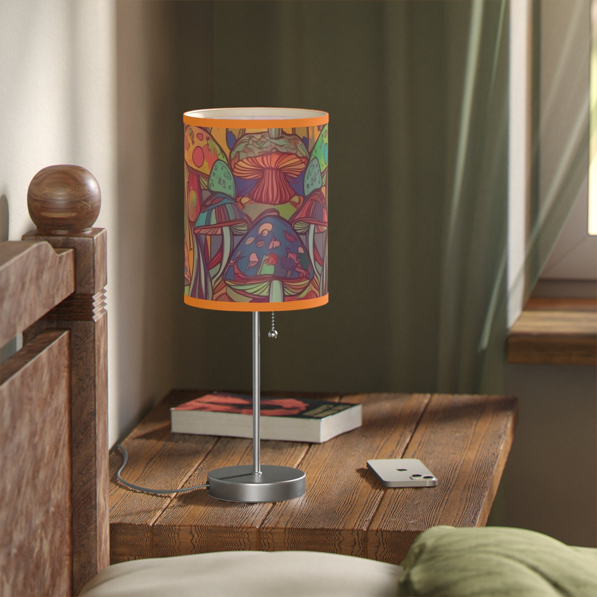 🍄🌈✨Enchanted Shroom Lamp – Mystical Glow for Your Space🍄✨💡
