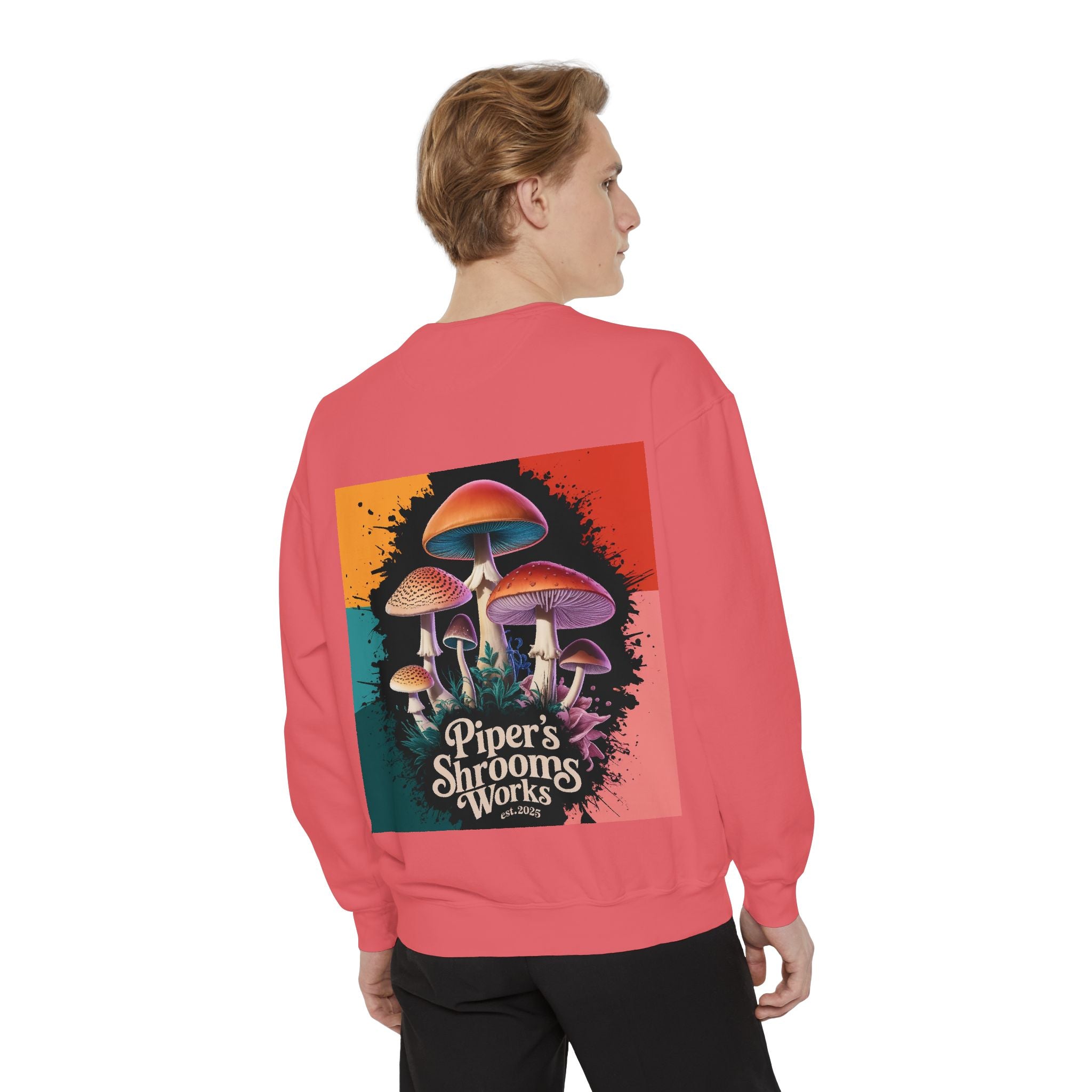 🦁 Lionheart & Shrooms Sweatshirt – Wear the Wild Within 🍄