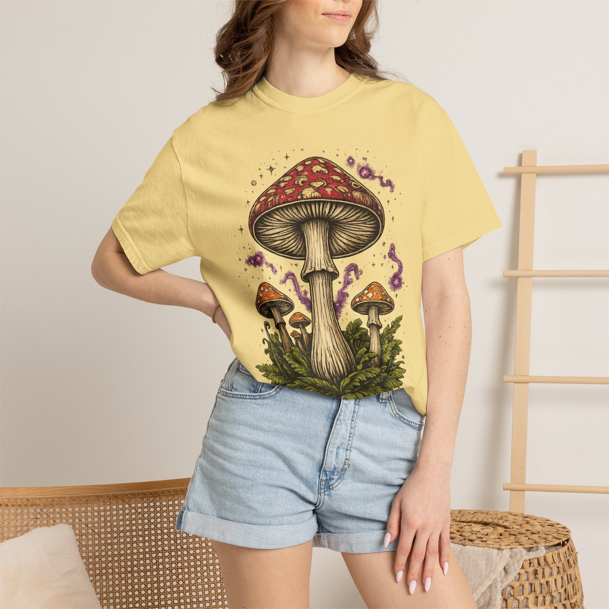 Mushroom Graphic T-Shirt