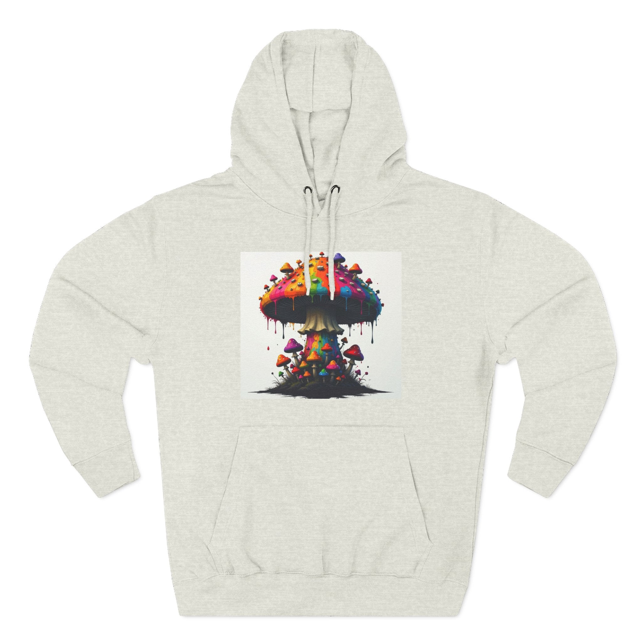Shroom Works Hoodie — Colorful Psychedelic Mushroom Art Pullover