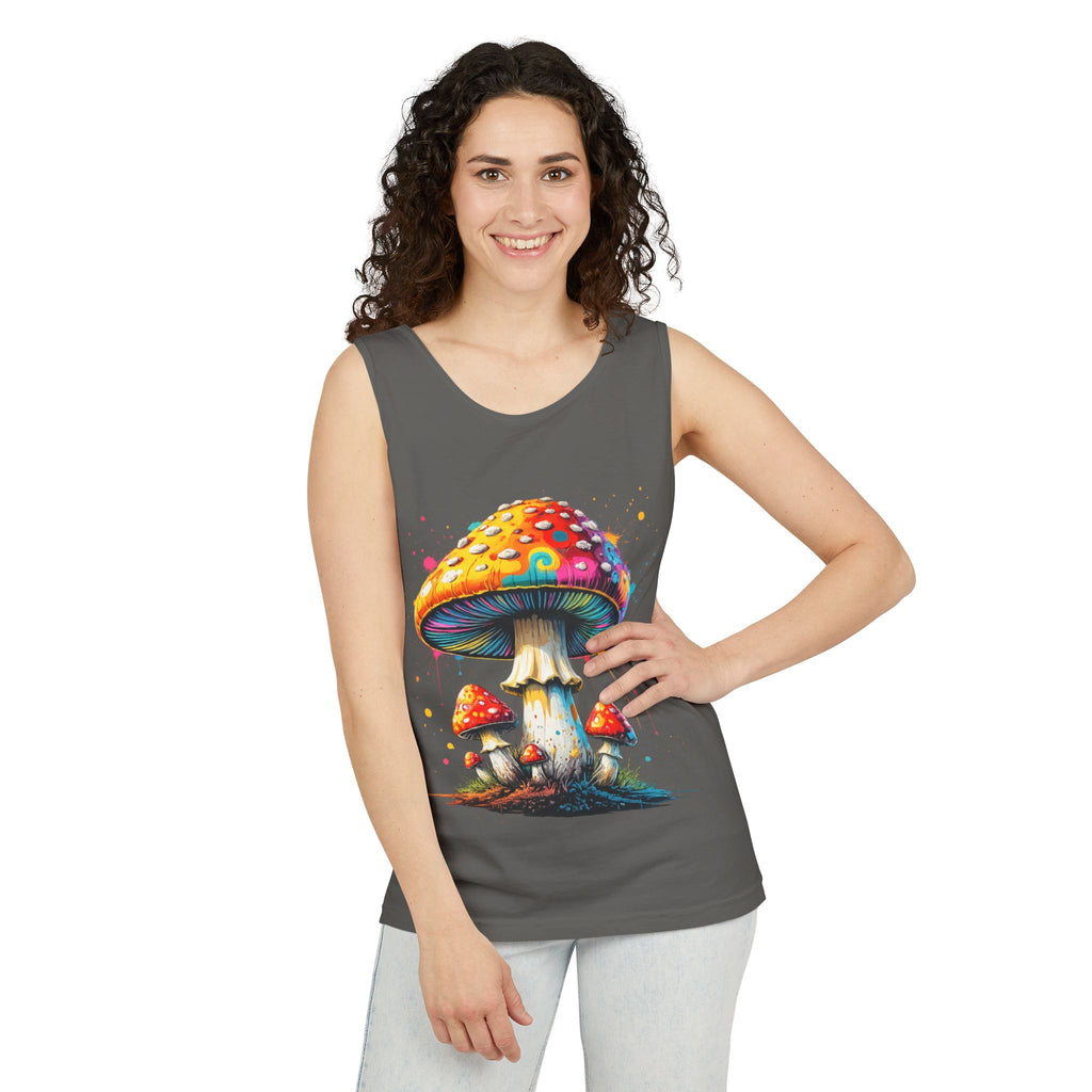 Mushroom Tank Top — Psychedelic & Portland Forest Graphic Tank