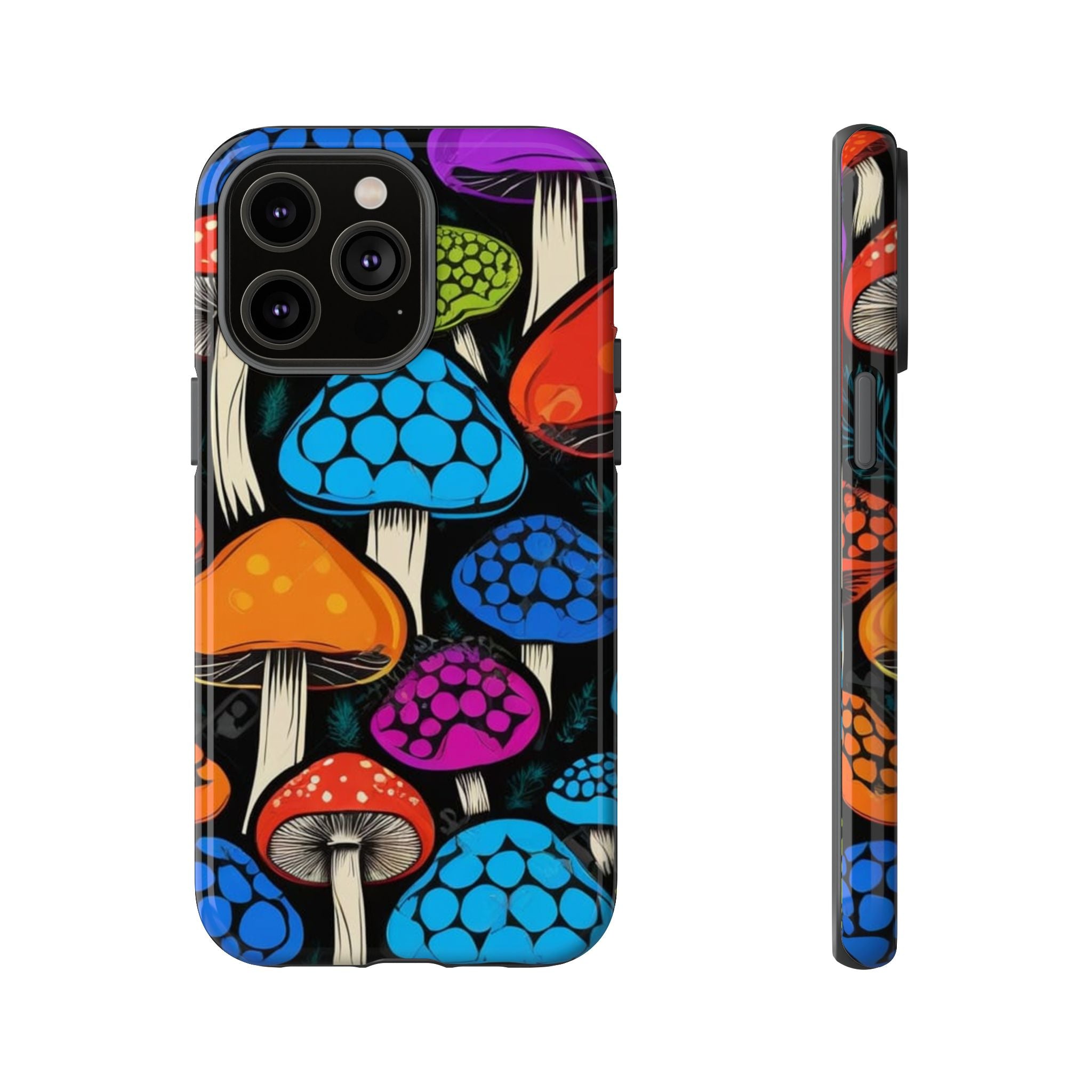 🍄 Shroom Pop iPhone Case – Protect Your Phone in Psychedelic Style 🌈📱