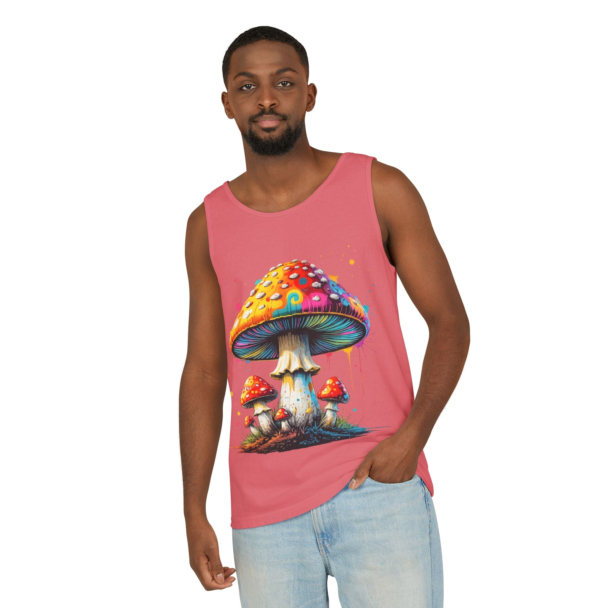 Mushroom Tank Top — Psychedelic & Portland Forest Graphic Tank