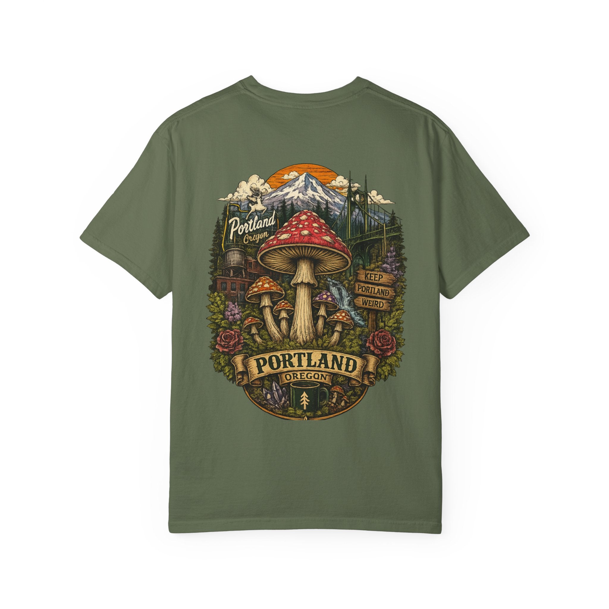 Mushroom Graphic T-Shirt
