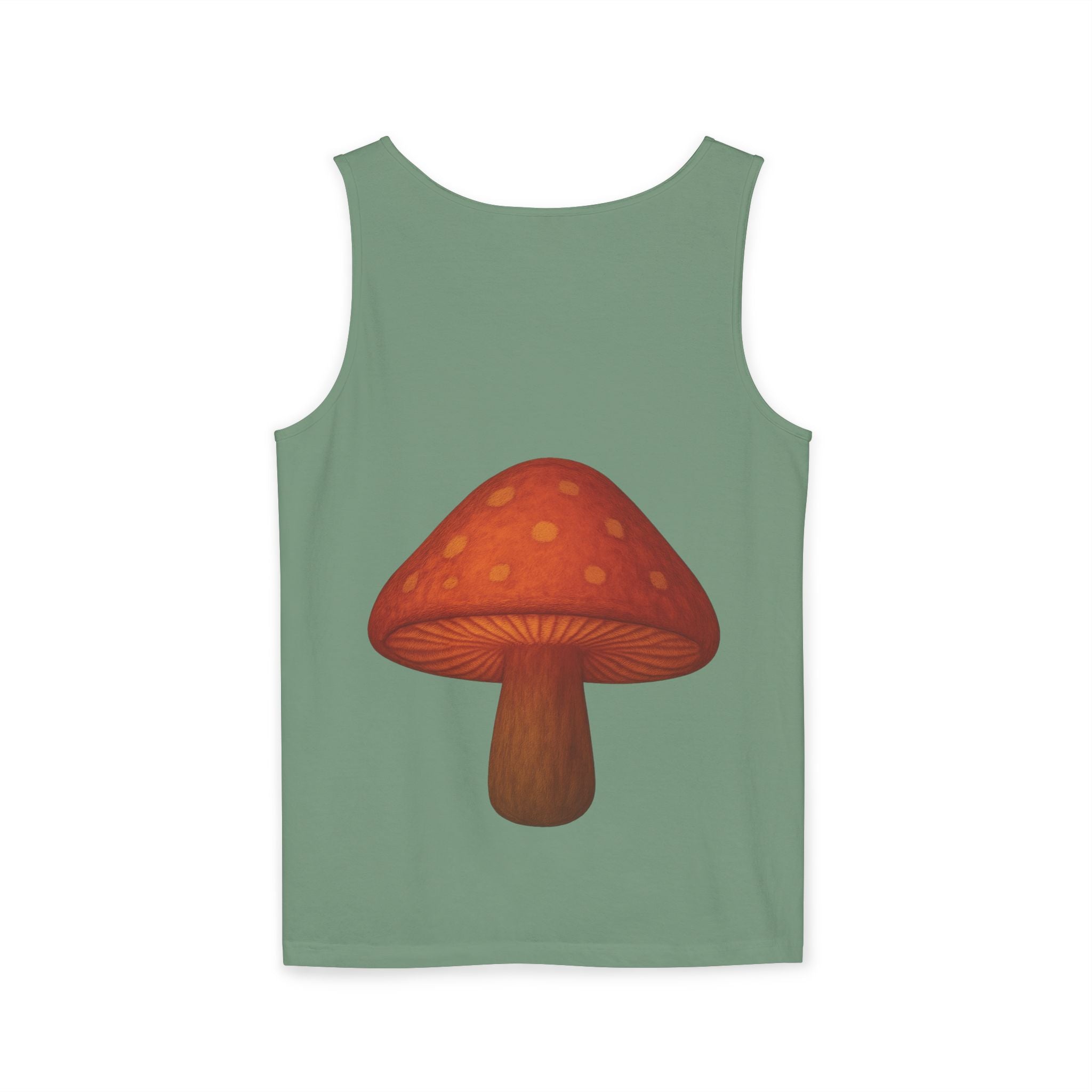 Portland Mushroom Tank Top — Vintage Forest Travel Graphic