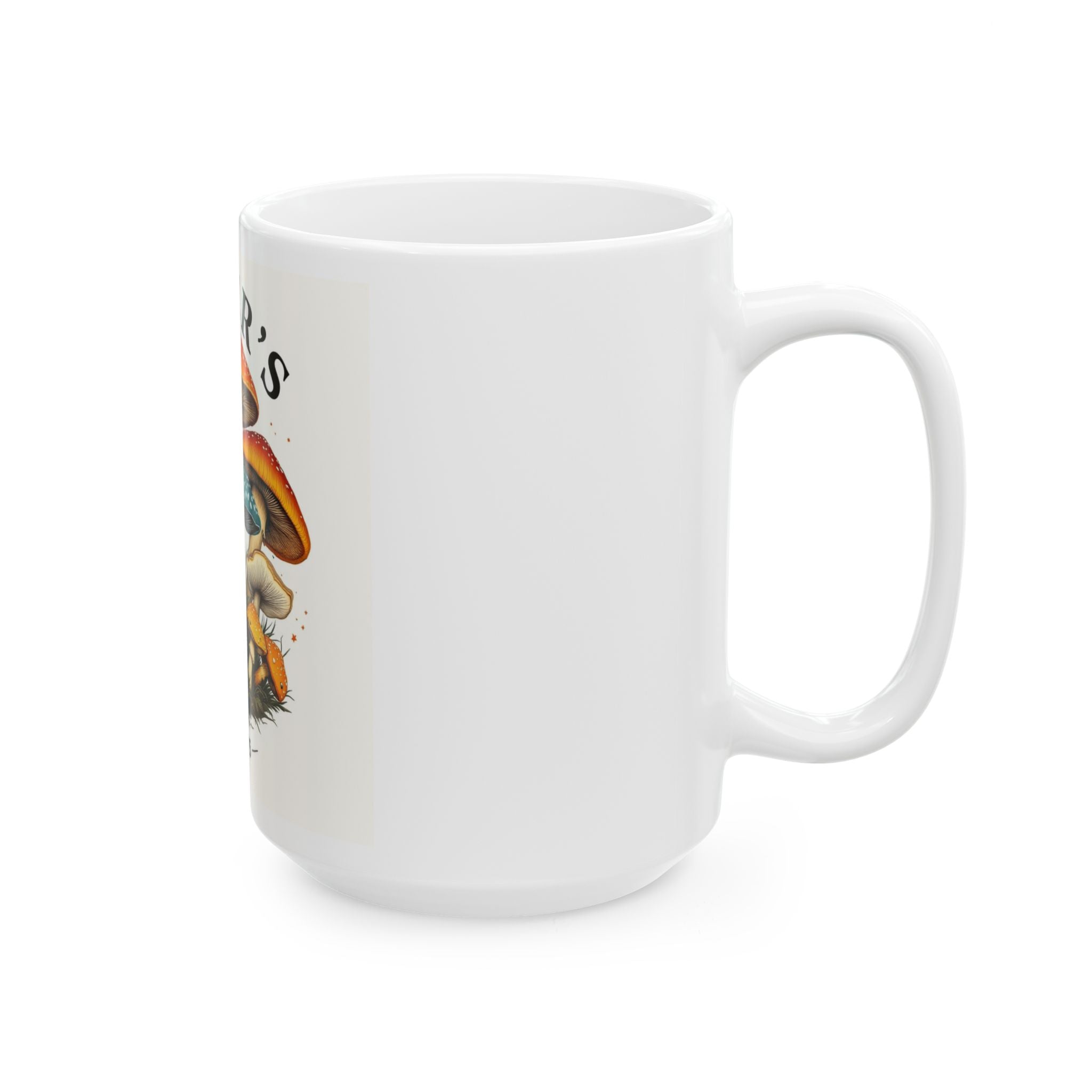🌿 Piper’s Shroom Works Signature Mug – "Forest Family Edition" 🍄