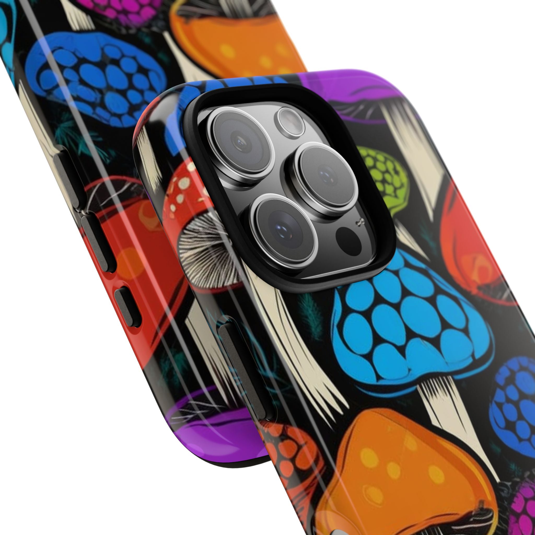 🍄 Shroom Pop iPhone Case – Protect Your Phone in Psychedelic Style 🌈📱
