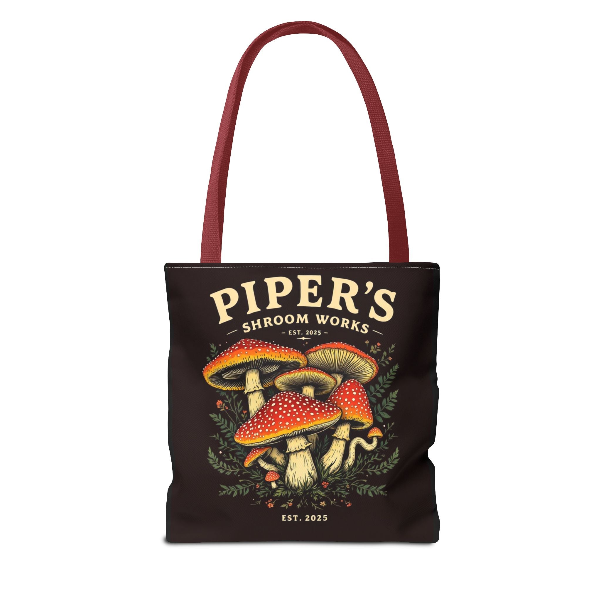 🍄 Piper’s Shroom Works Tote – Where Style Meets the Wild 🌿