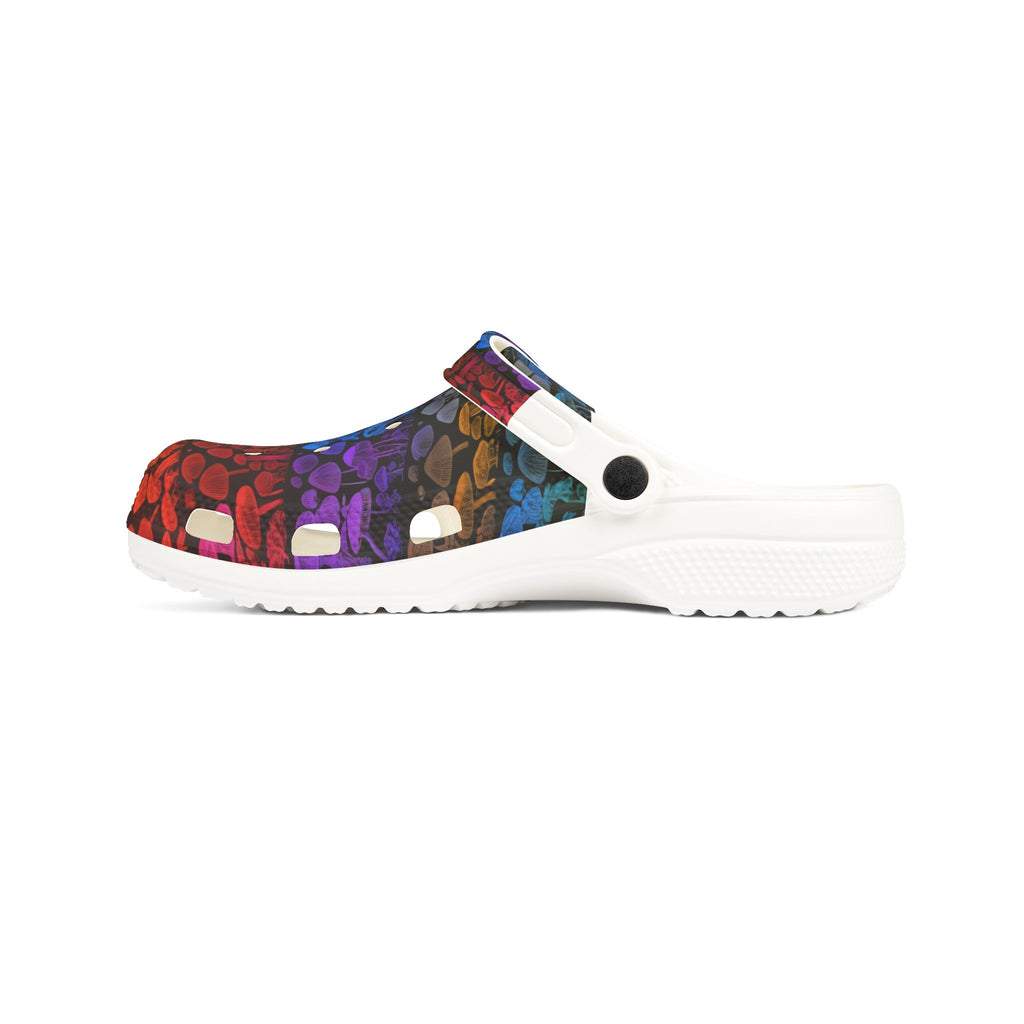 Colorburst Dot EVA Foam Clogs — Lightweight Slip-On Garden Shoes
