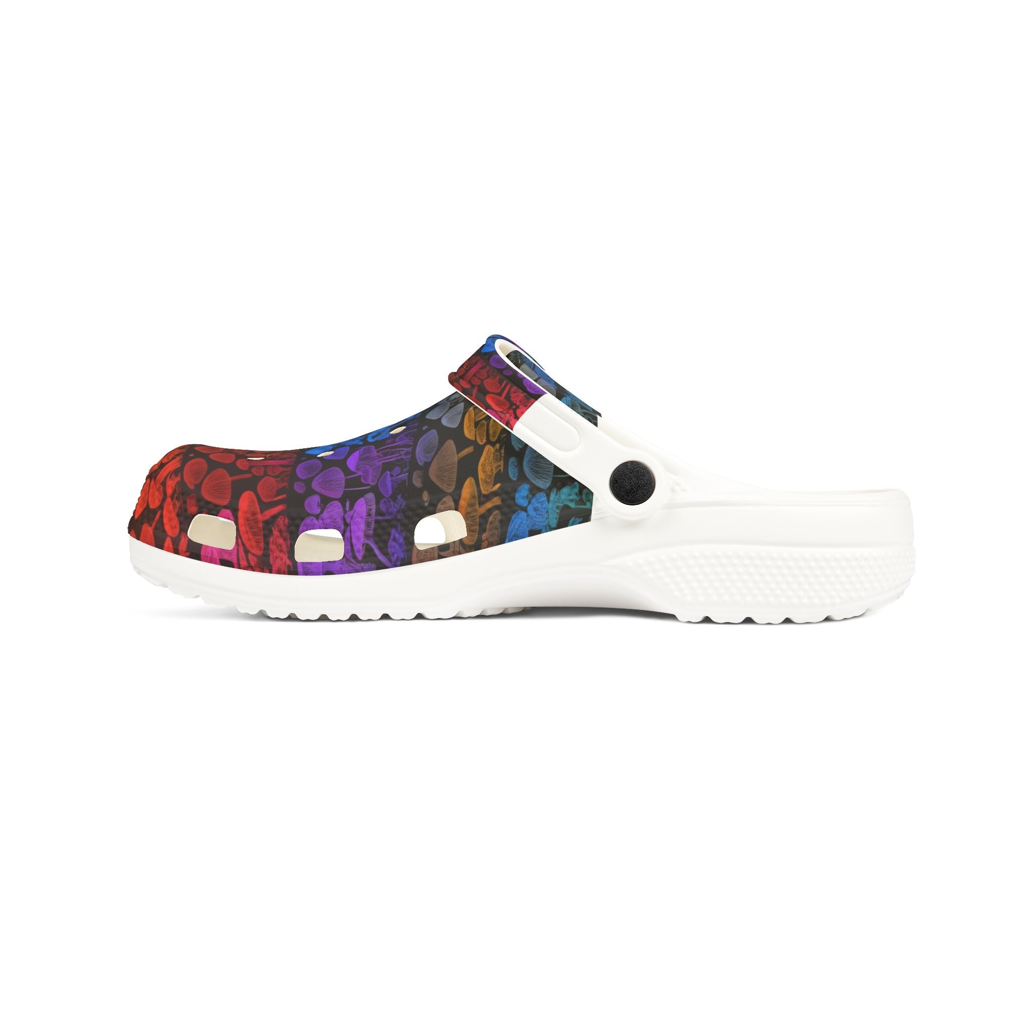 Colorburst Dot EVA Foam Clogs — Lightweight Slip-On Garden Shoes