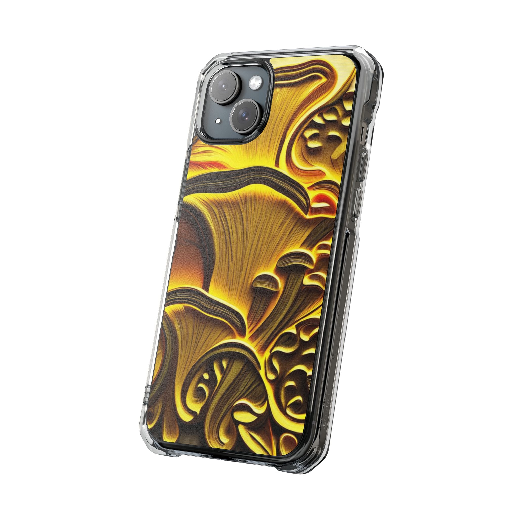 📱Golden Fungi Phone Case – Forest Glow Edition🍄✨📱