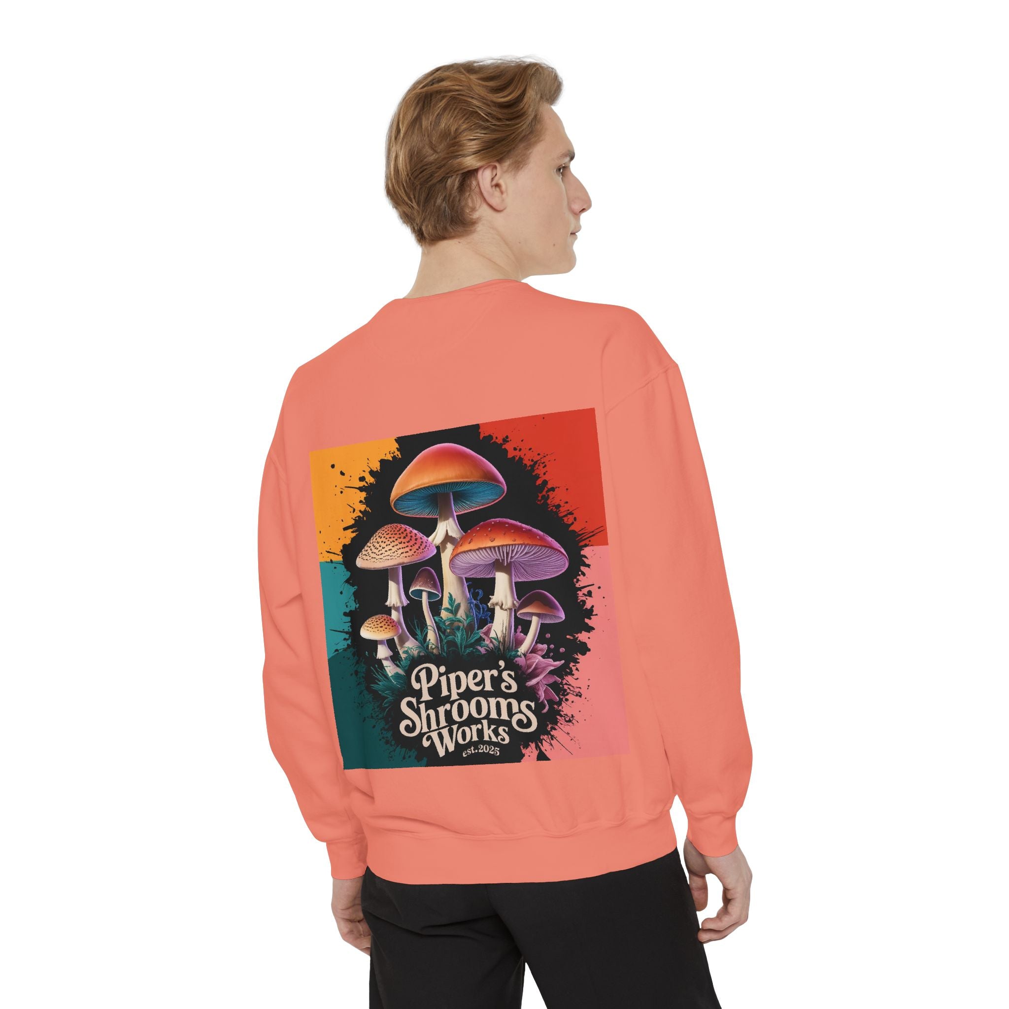 🦁 Lionheart & Shrooms Sweatshirt – Wear the Wild Within 🍄
