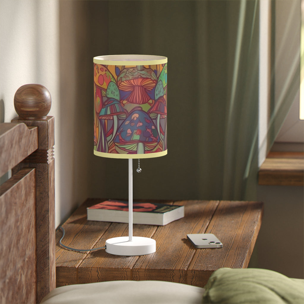 🍄🌈✨Enchanted Shroom Lamp – Mystical Glow for Your Space🍄✨💡