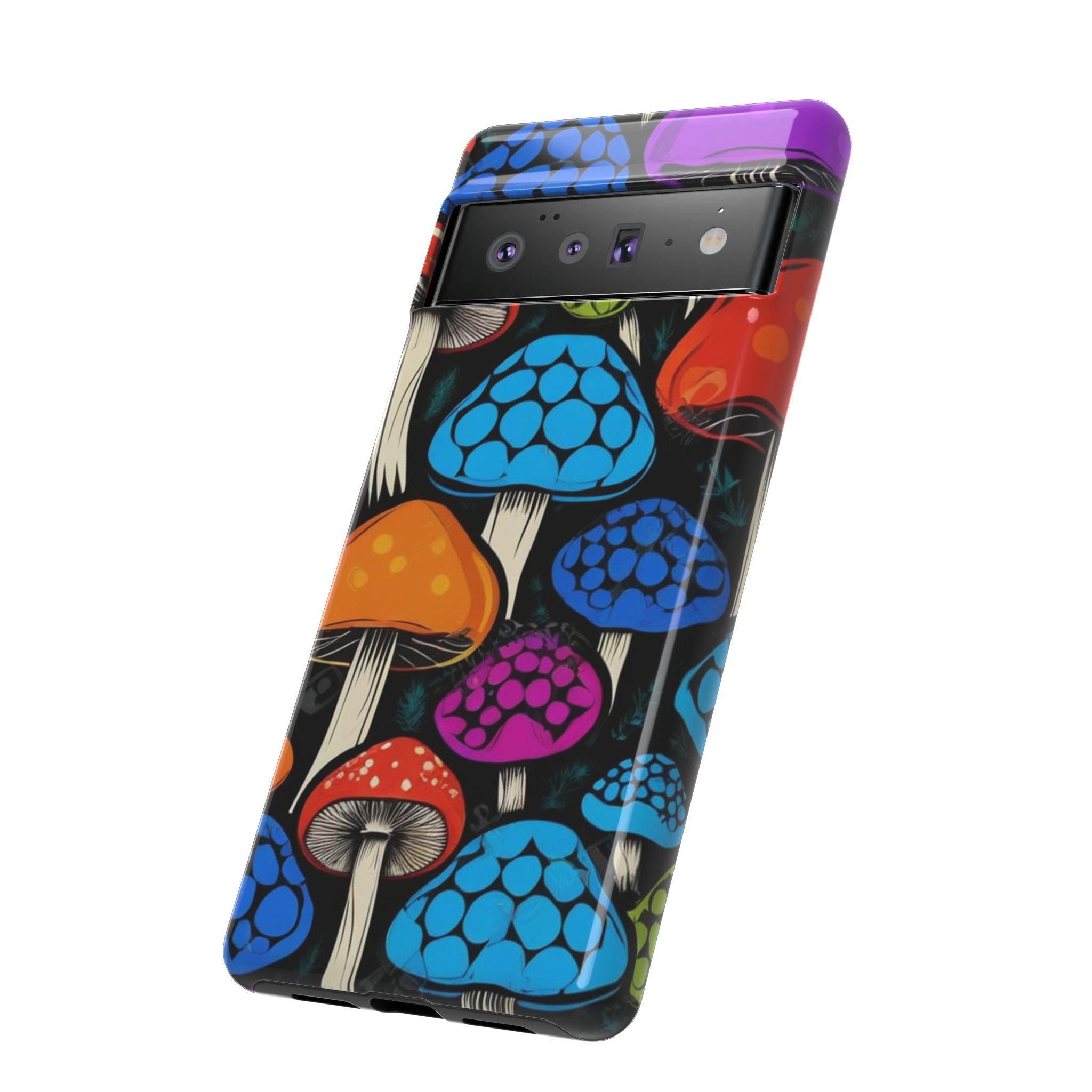 🍄 Shroom Pop iPhone Case – Protect Your Phone in Psychedelic Style 🌈📱