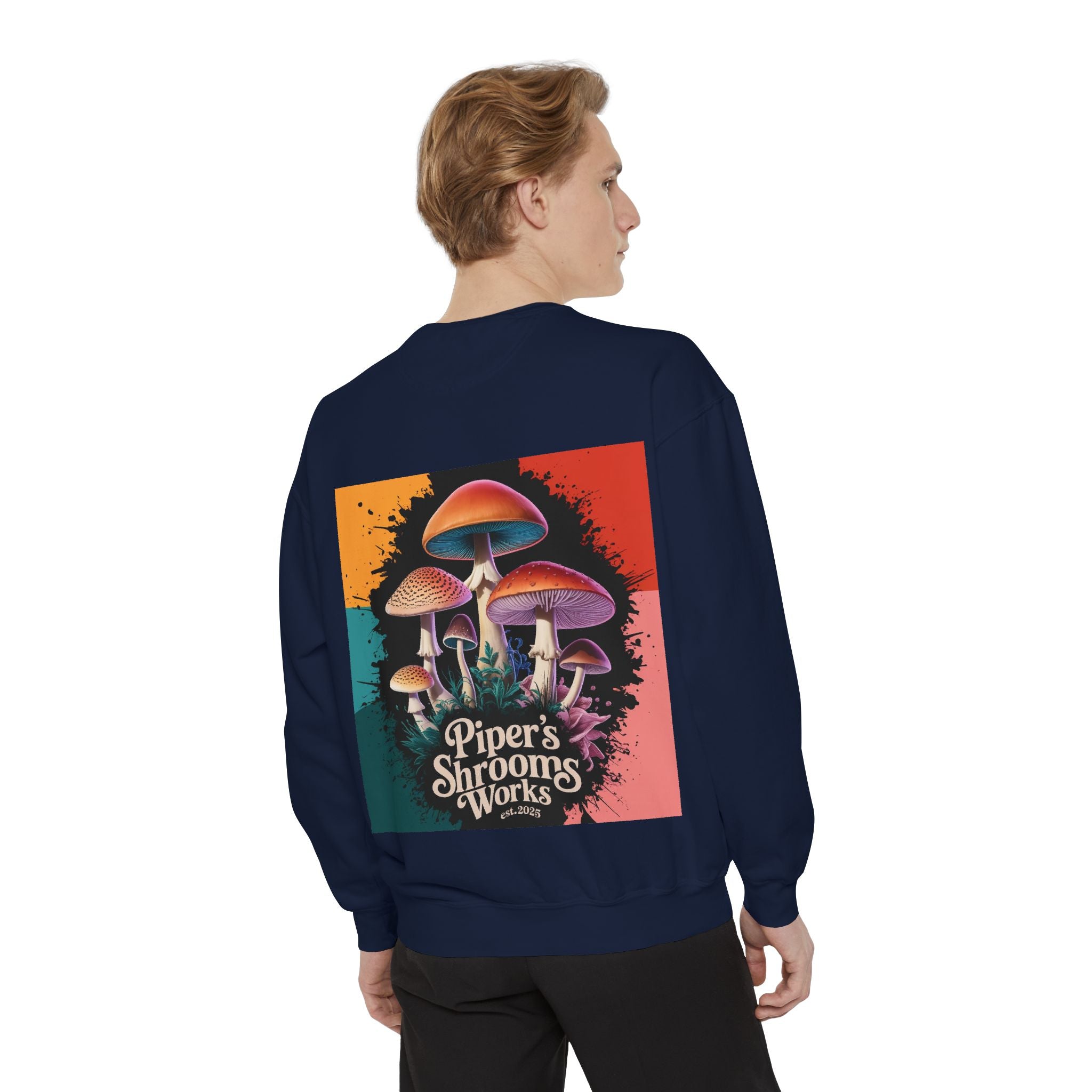 🦁 Lionheart & Shrooms Sweatshirt – Wear the Wild Within 🍄