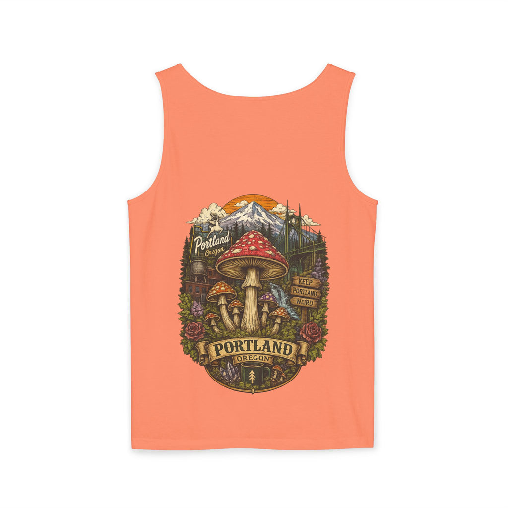 Mushroom Tank Top — Psychedelic & Portland Forest Graphic Tank