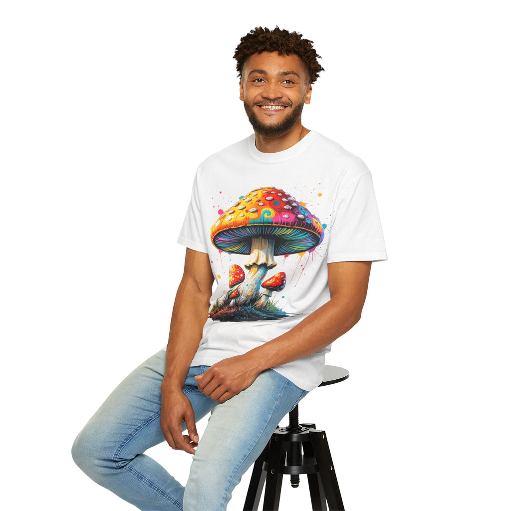 Lake Oswego Mushroom T-Shirt — Vintage Nature & Psychedelic Fungi Design