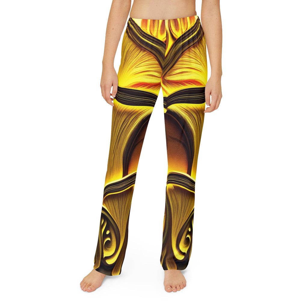 🍄 Golden Glow Shroom Lounge Pants 🌟