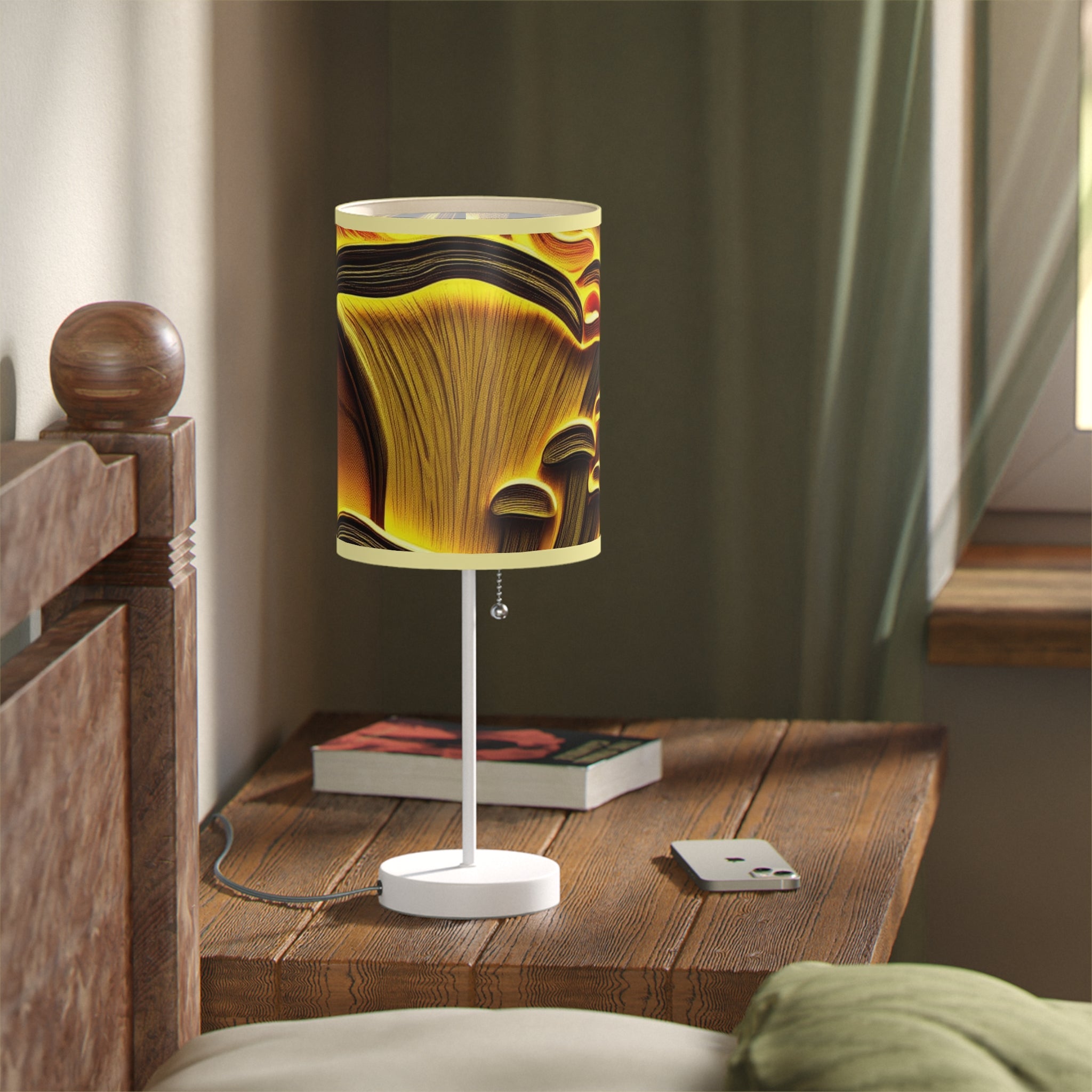 ✨💡Golden Glow Mushroom Lamp – Forest Light Edition" 🍄✨💡