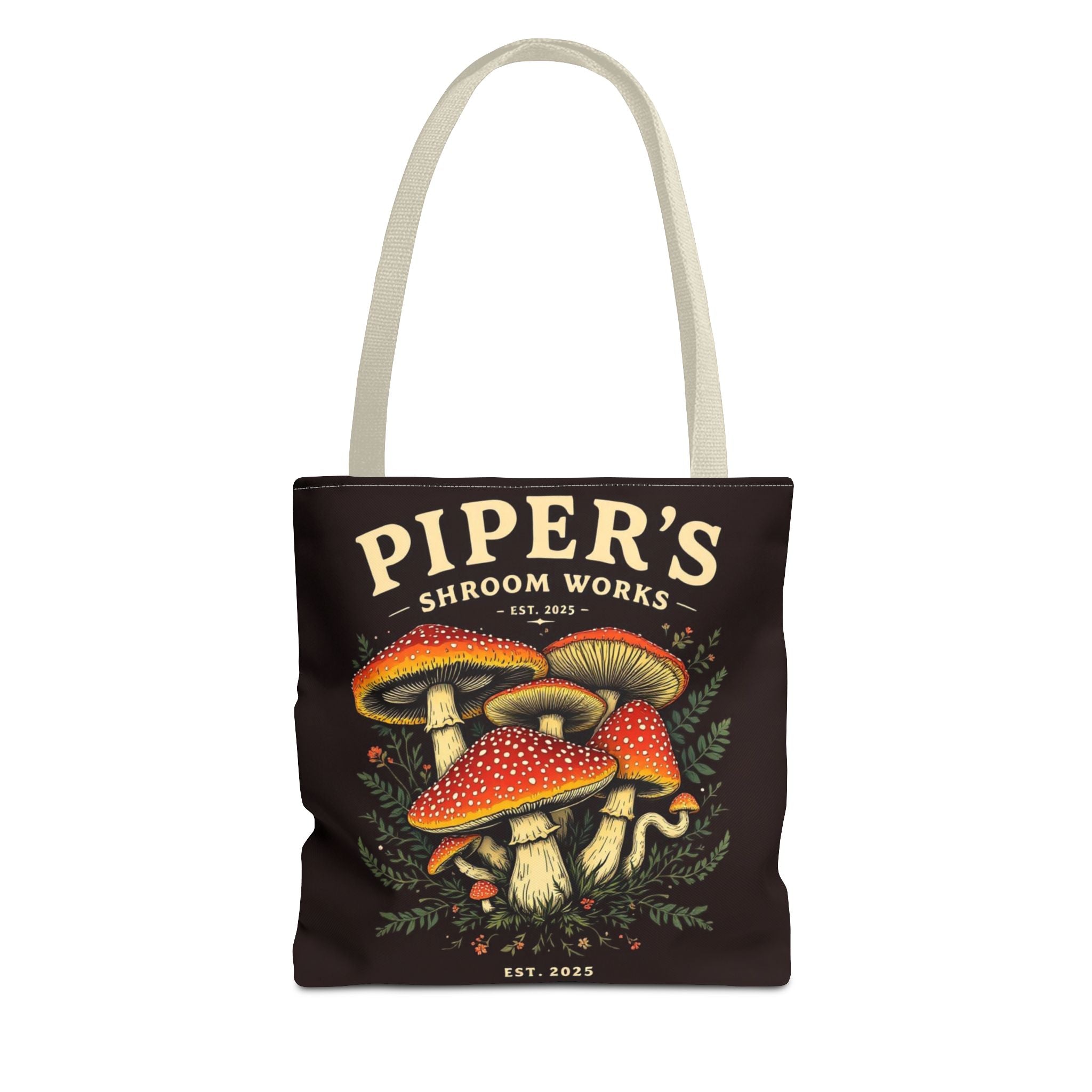 🍄 Piper’s Shroom Works Tote – Where Style Meets the Wild 🌿