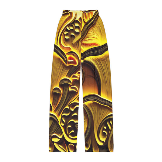 🍄 Golden Glow Shroom Lounge Pants 🌟