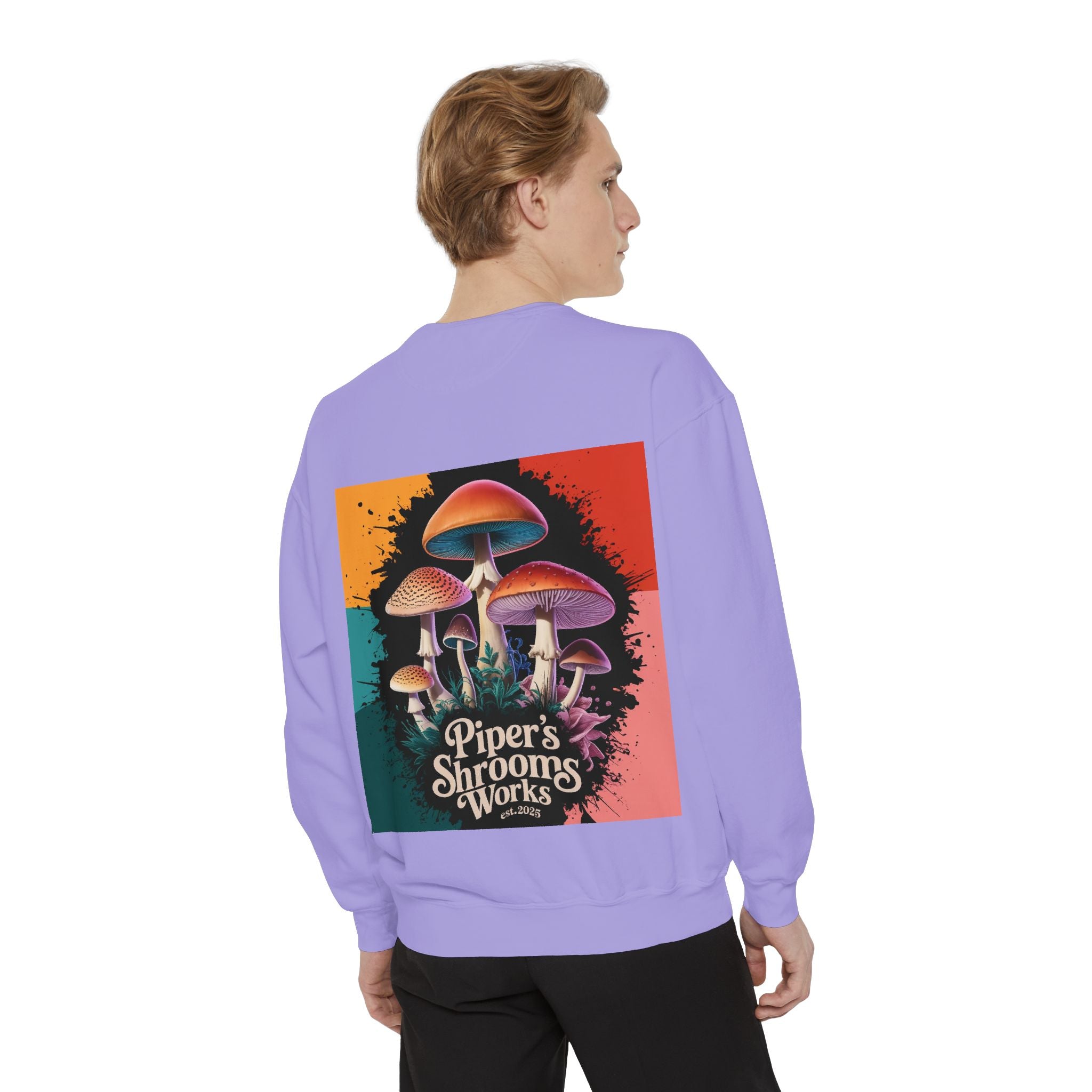 🦁 Lionheart & Shrooms Sweatshirt – Wear the Wild Within 🍄