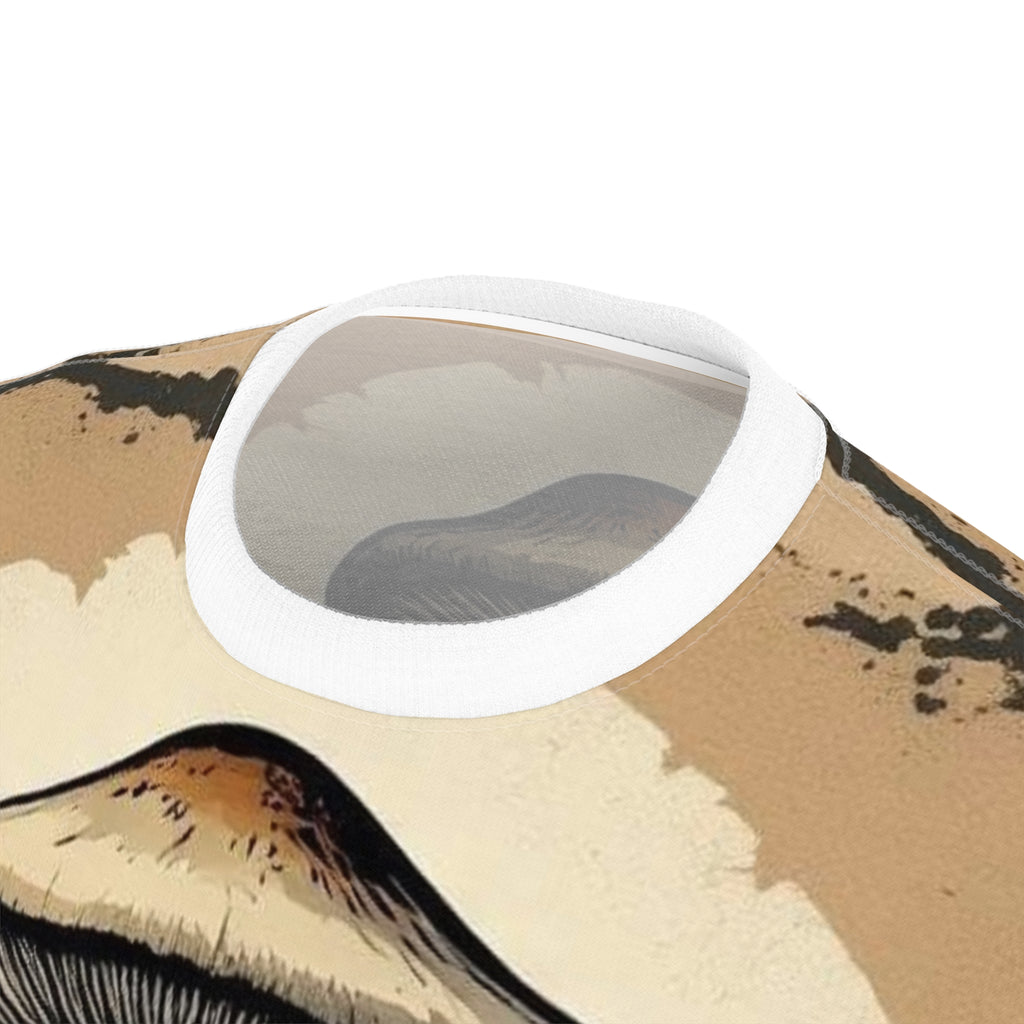 Psychedelic Mushroom All-Over Print T-Shirt – Woodland Fungi Graphic Tee