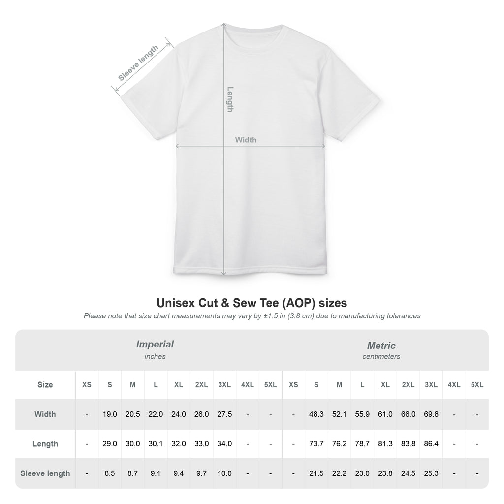 Psychedelic Mushroom All-Over Print T-Shirt – Woodland Fungi Graphic Tee