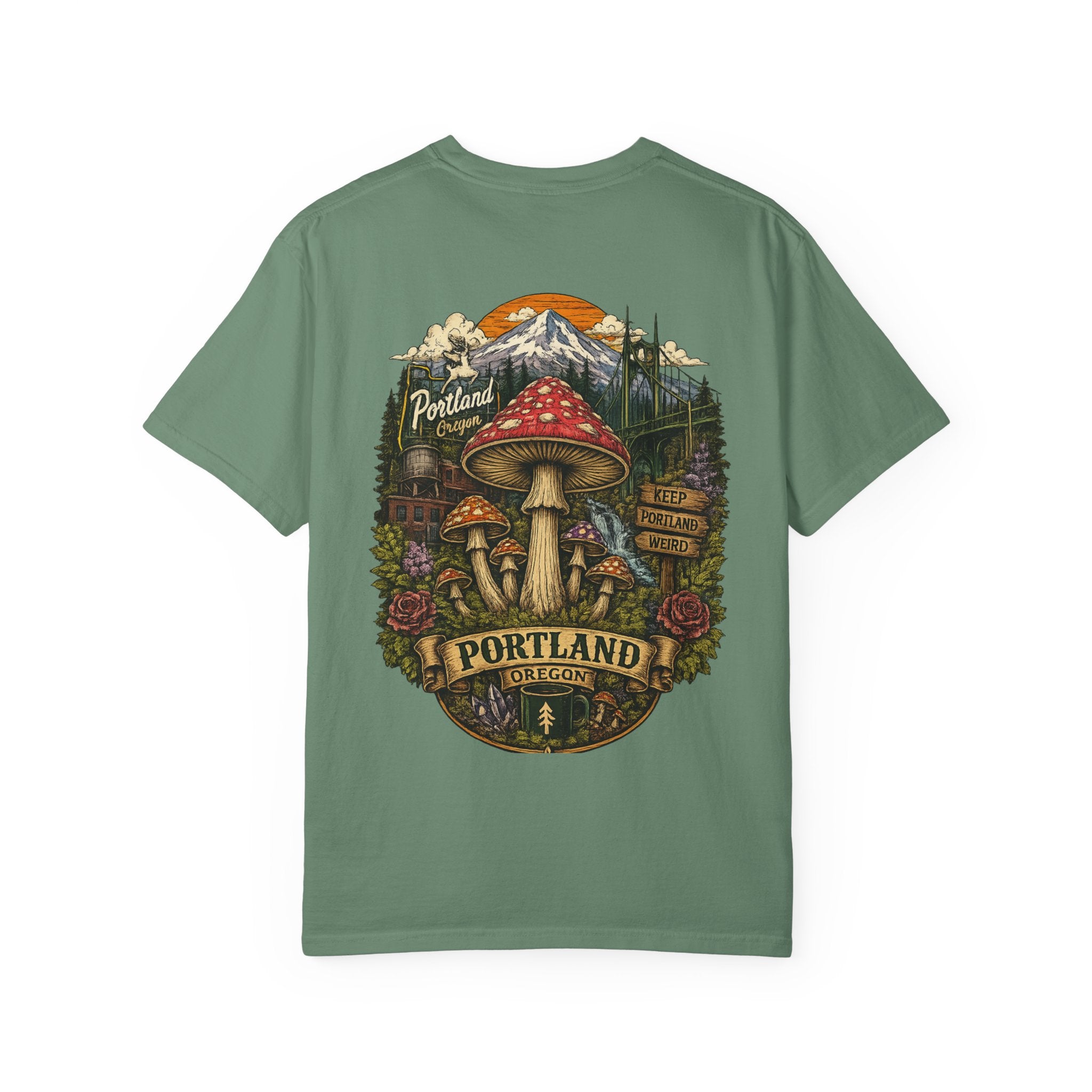 Mushroom Graphic T-Shirt