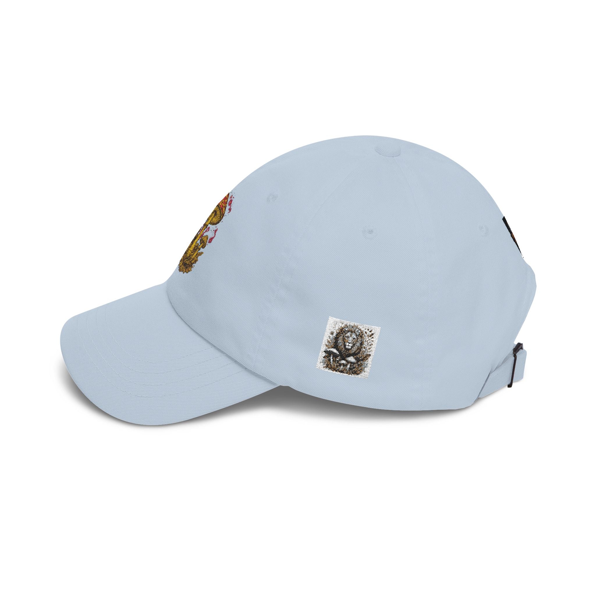 Mushroom Cluster Dad Cap — Psychedelic Nature Embroidered Baseball Hat