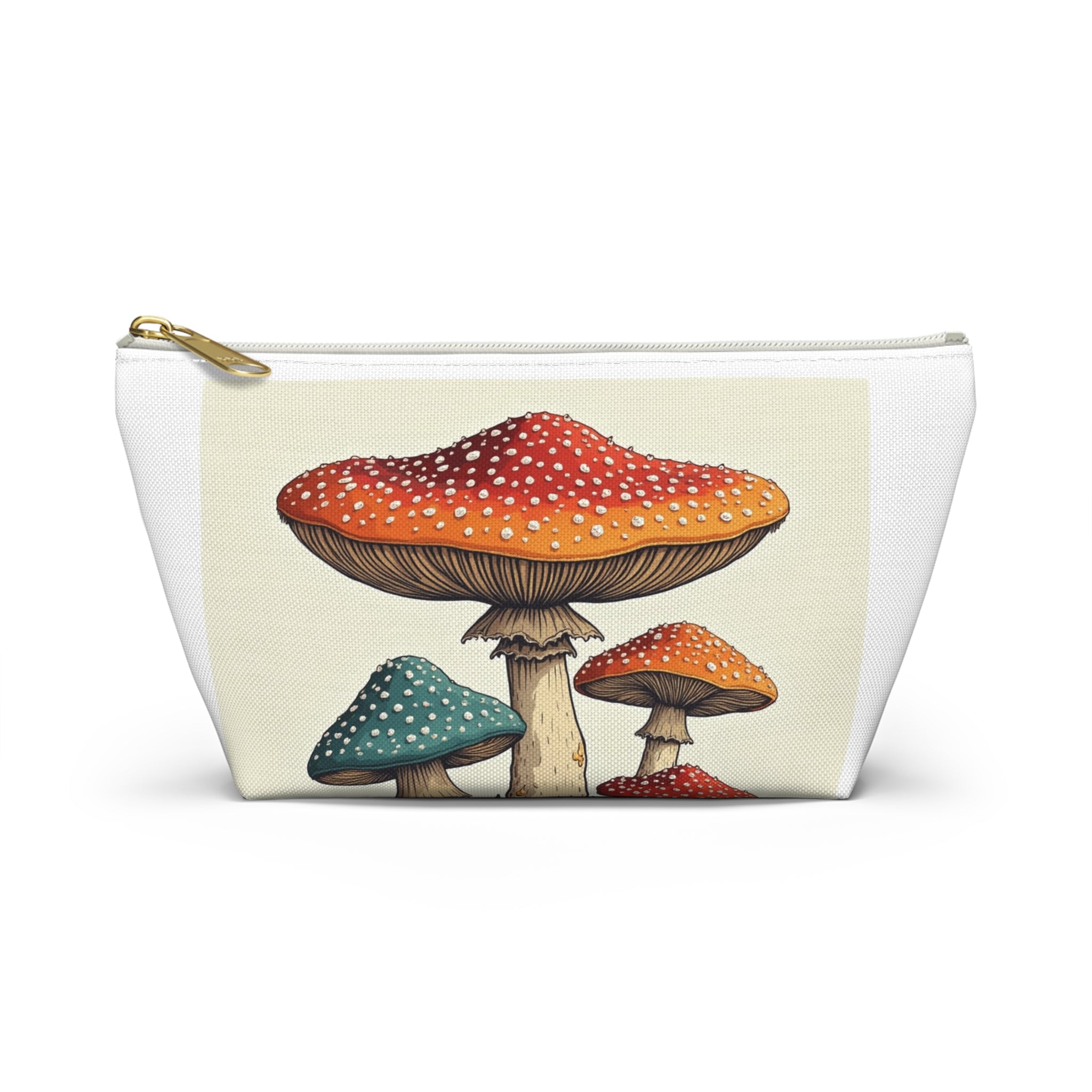 🍄 "Fungi Finds" Zipper Pouch – Carry the Magic with You  Because your essentials deserve a home that's just as enchanting.