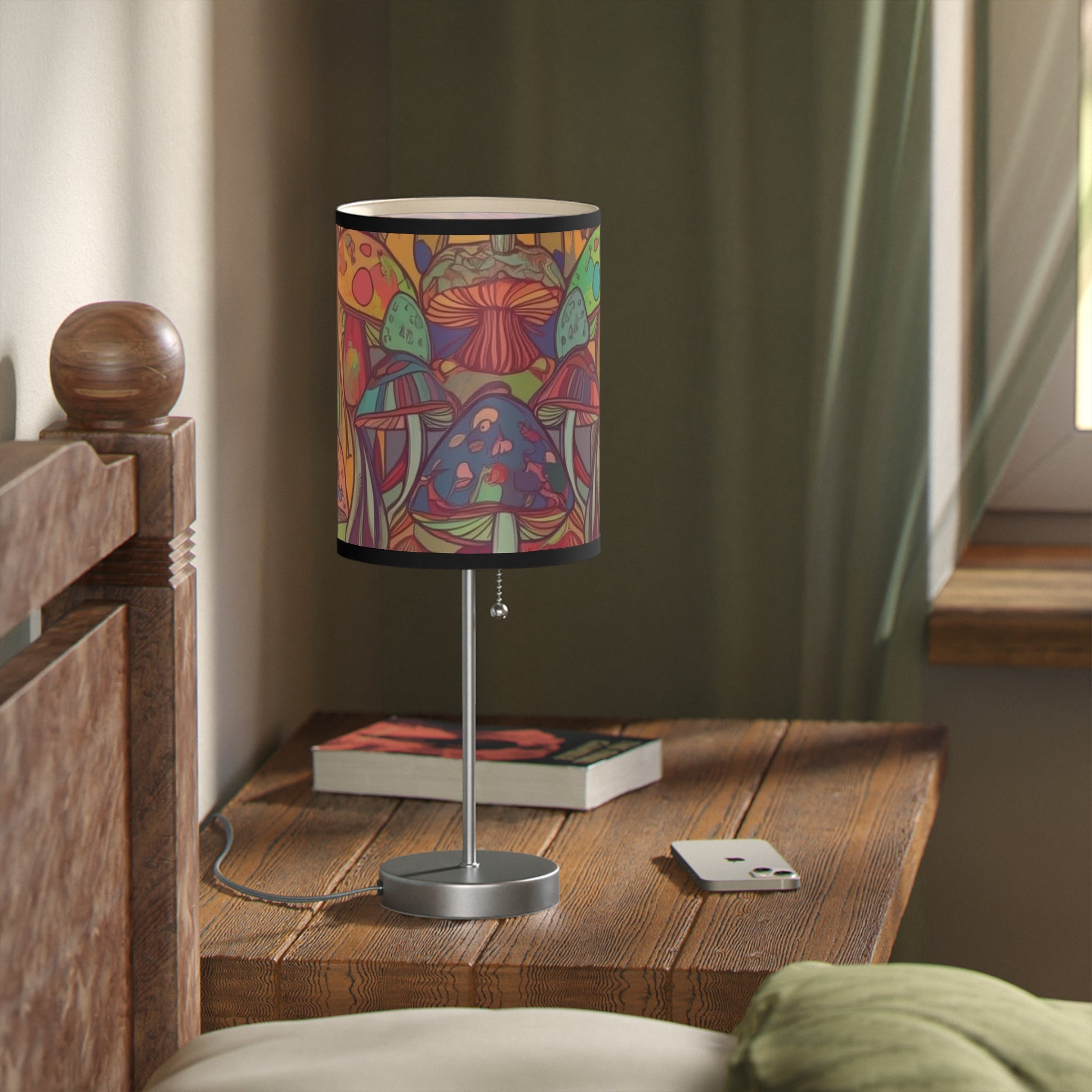 🍄🌈✨Enchanted Shroom Lamp – Mystical Glow for Your Space🍄✨💡