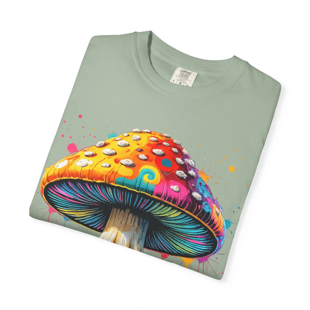 Lake Oswego Mushroom T-Shirt — Vintage Nature & Psychedelic Fungi Design